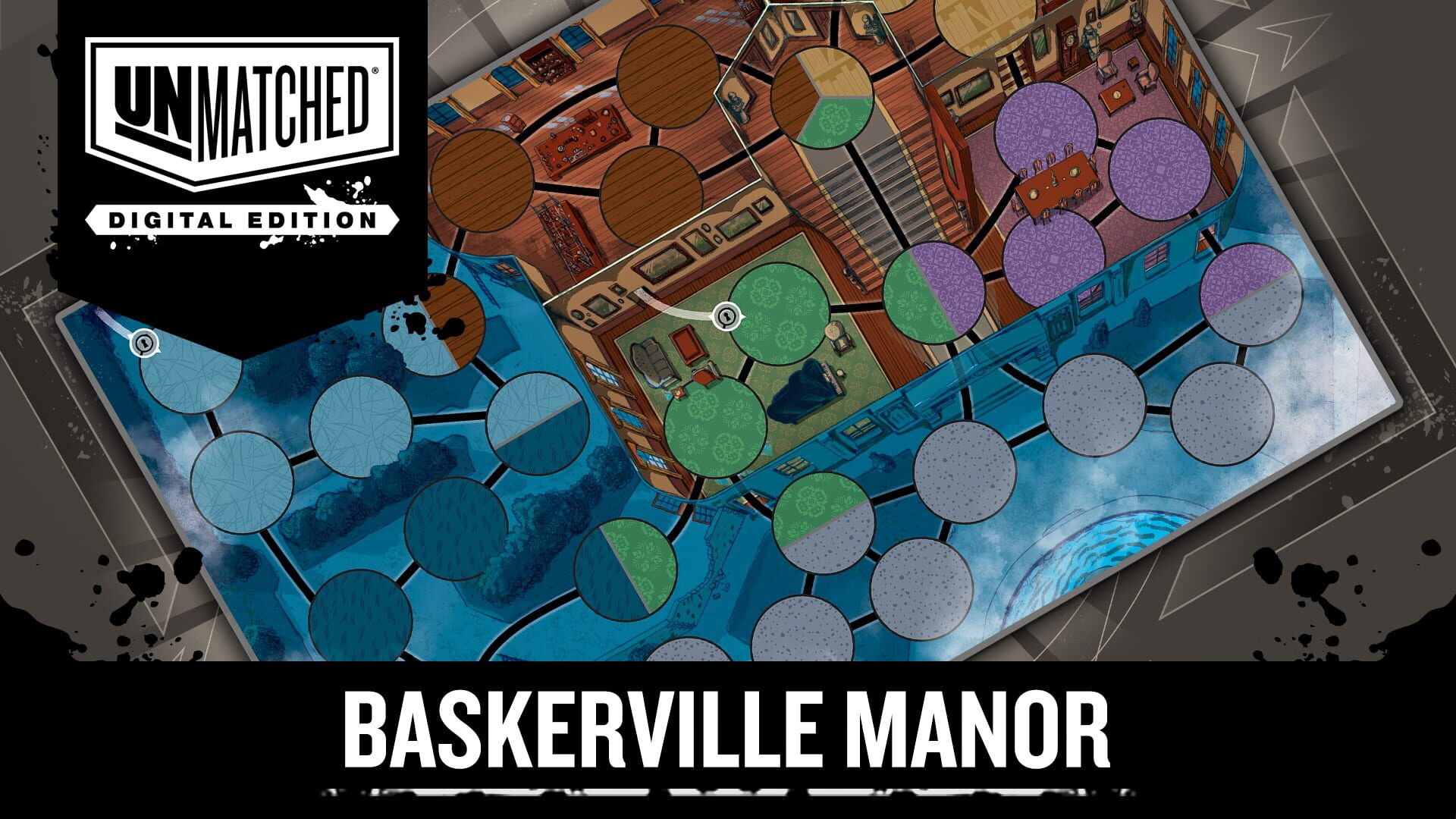 Foto do jogo Unmatched: Digital Edition - Baskerville Manor