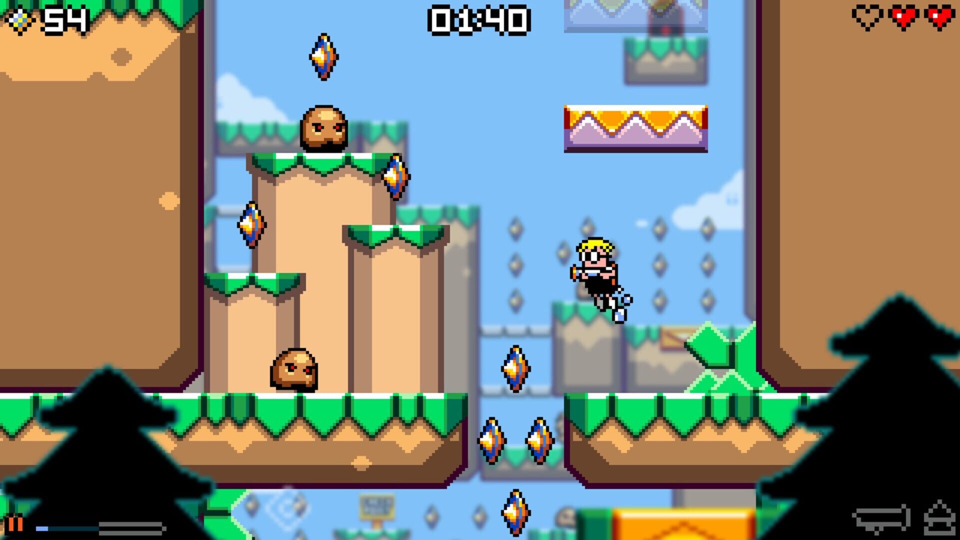 Foto do jogo Mutant Mudds Collection + Xeodrifter