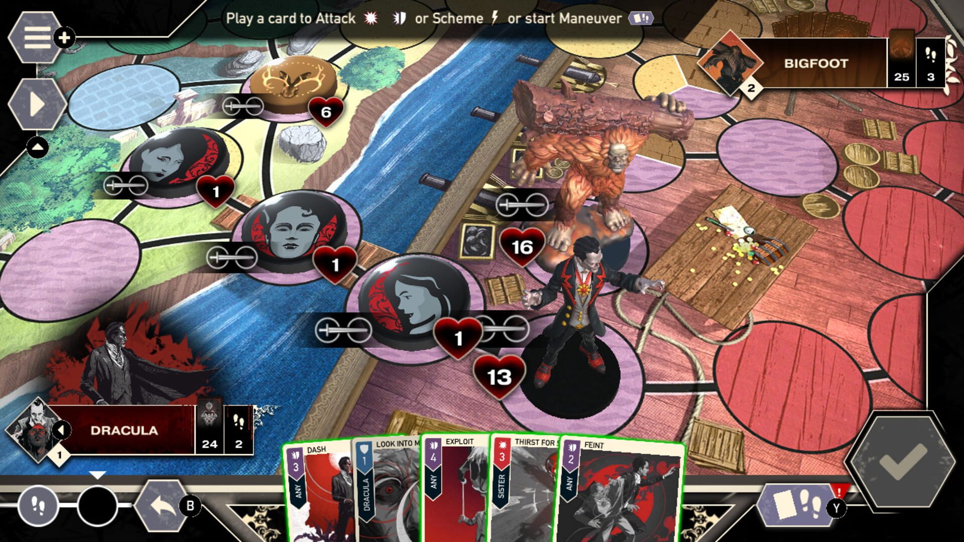 Foto do jogo Unmatched: Digital Edition - Dracula