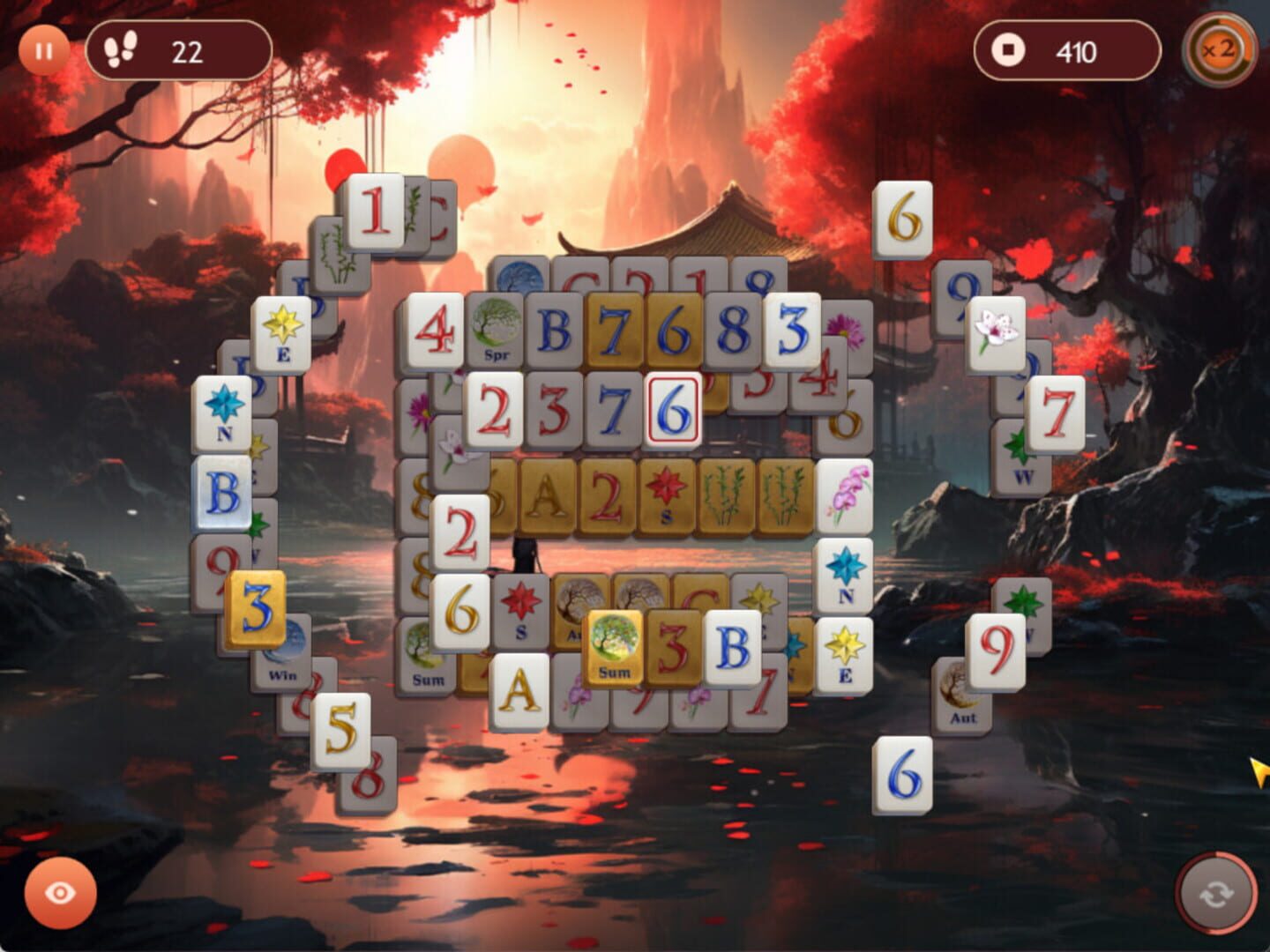 Foto do jogo The Empress of Mahjong