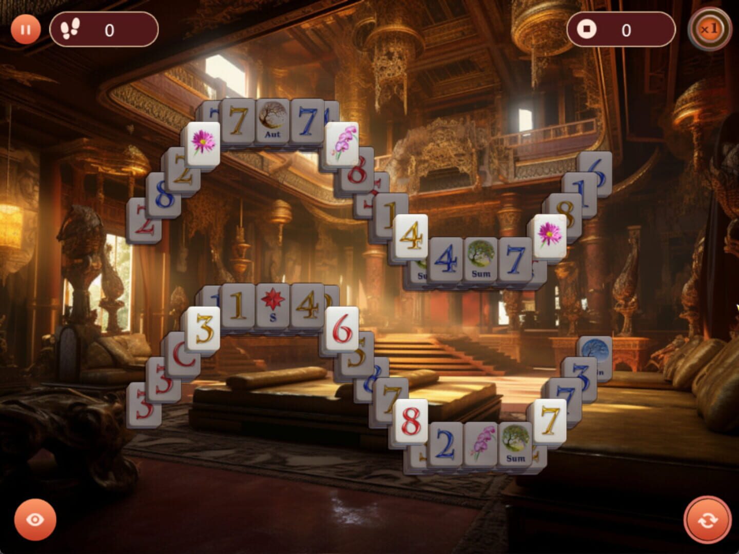 Foto do jogo The Empress of Mahjong