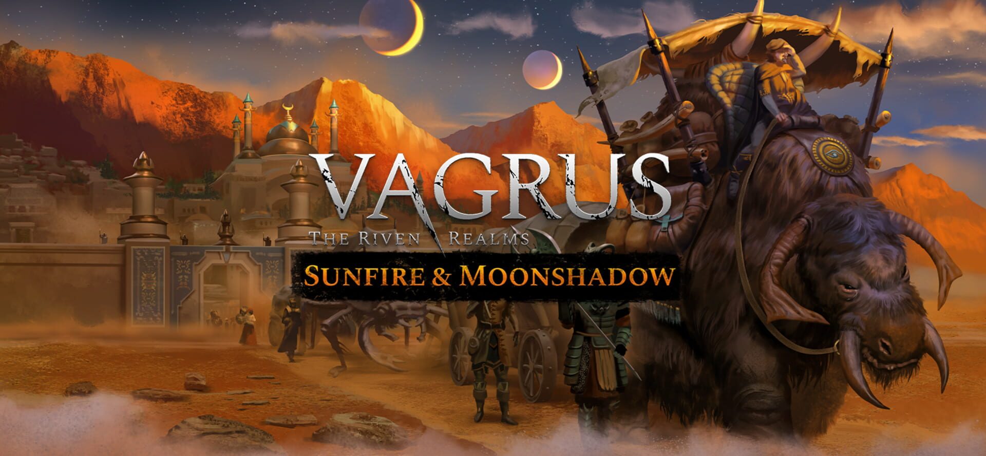 Foto do jogo Vagrus: The Riven Realms - Sunfire and Moonshadow