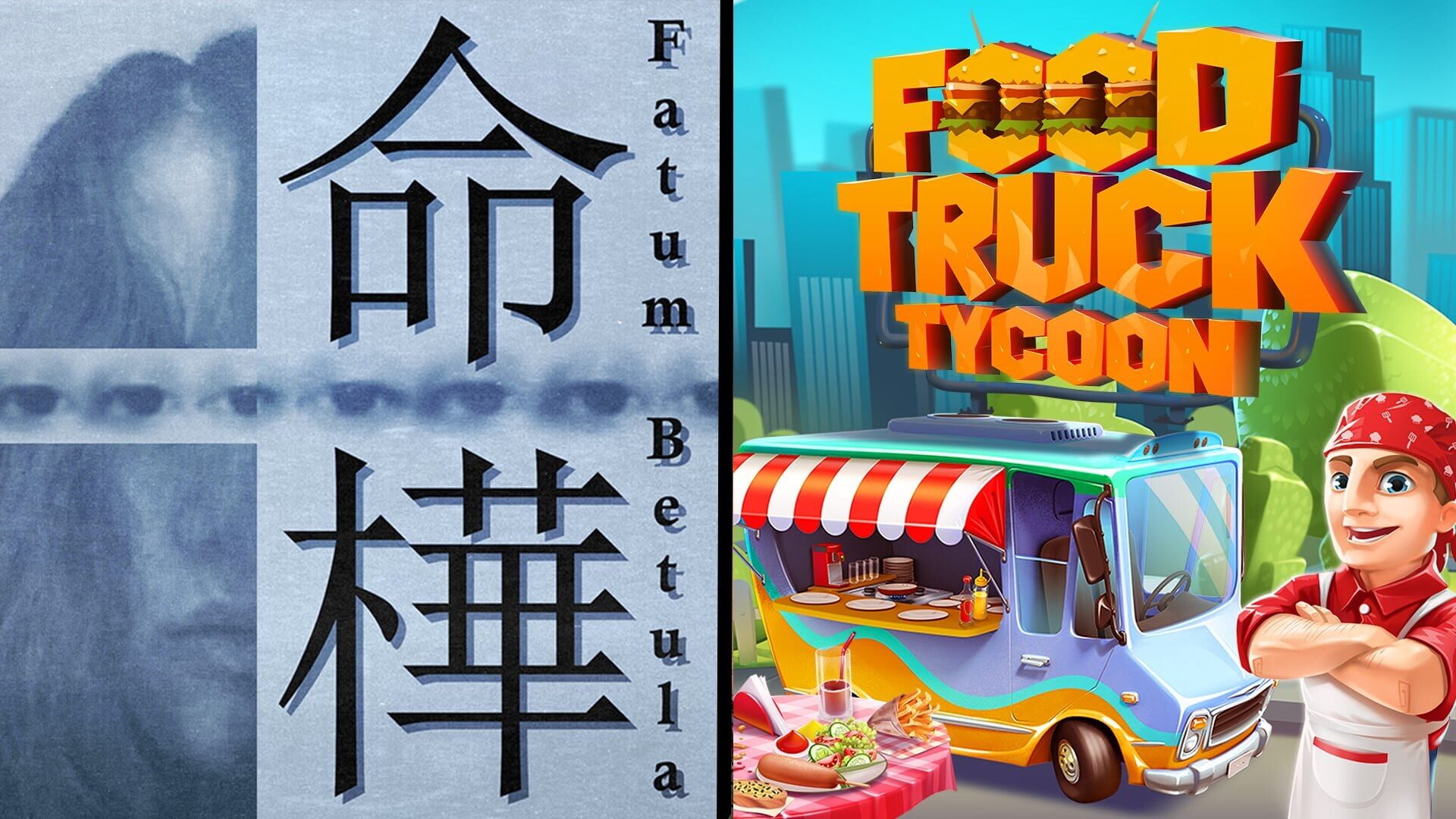 Foto do jogo Fatum Betula + Food Truck Tycoon