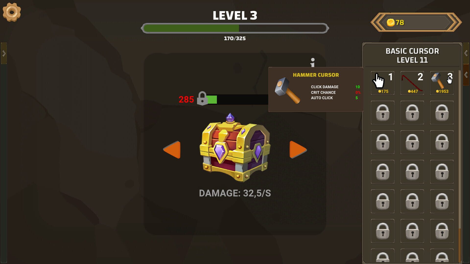 Foto do jogo Treasure Chest Clicker