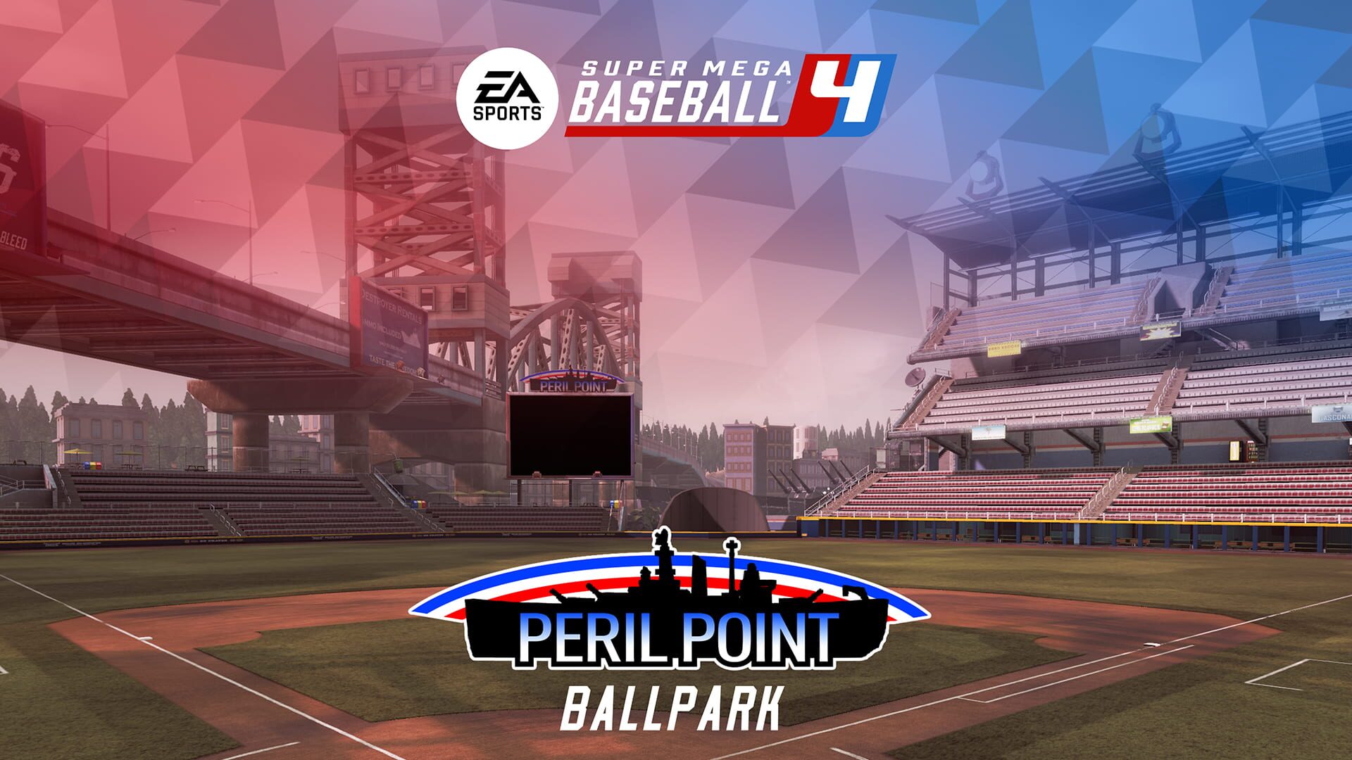 Foto do jogo Super Mega Baseball 4: Peril Point Stadium