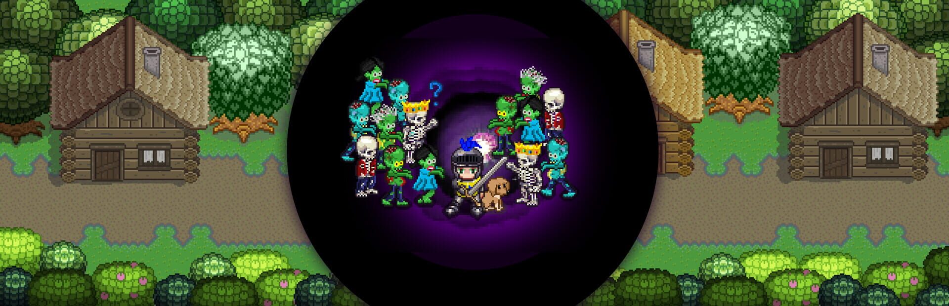 Foto do jogo Time Knight vs. Zombies