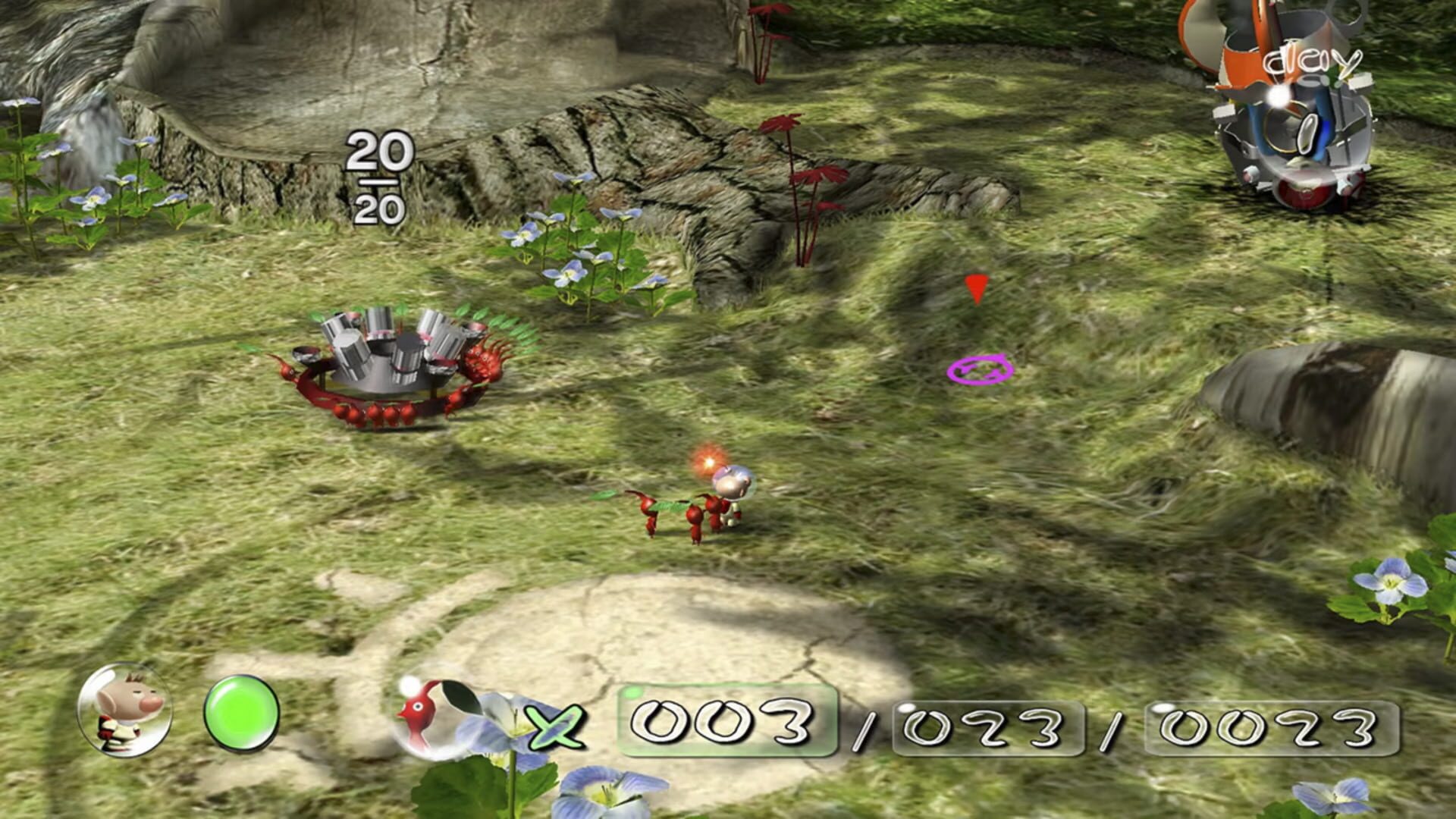 Foto do jogo Pikmin 1