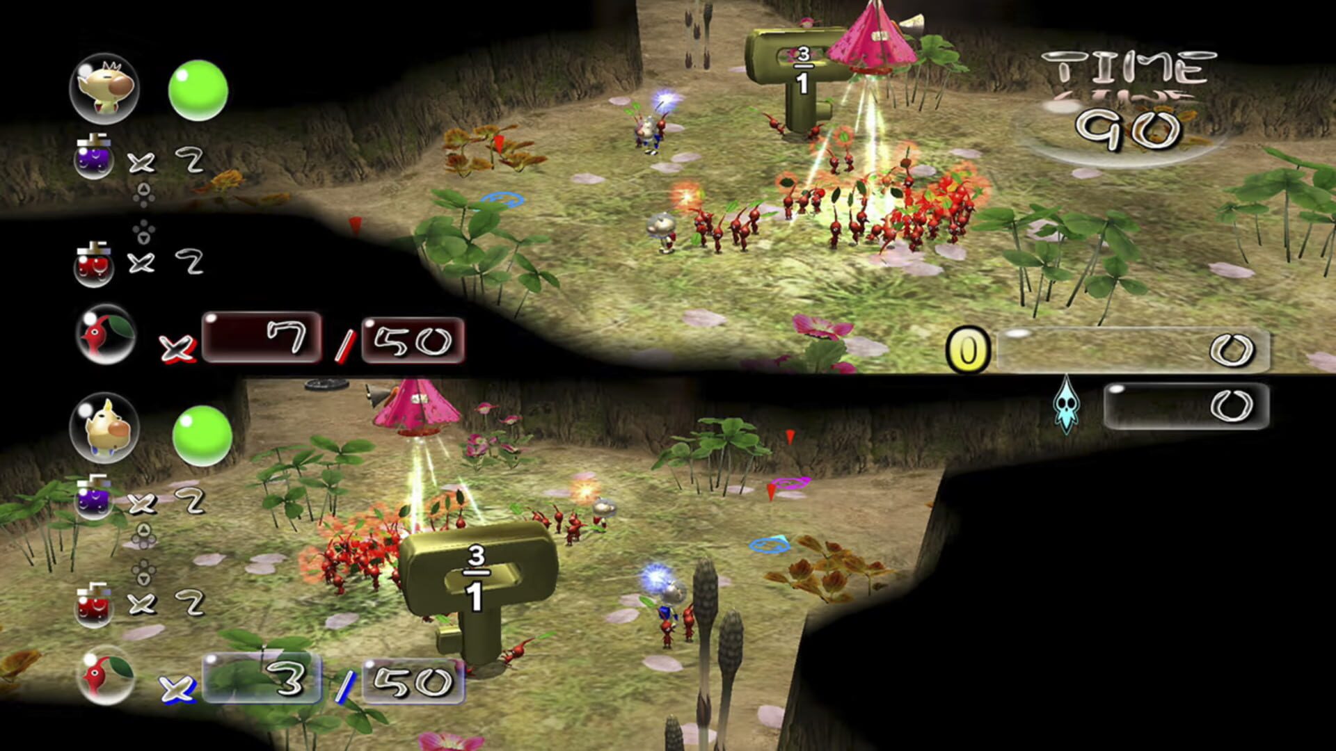 Foto do jogo Pikmin 2