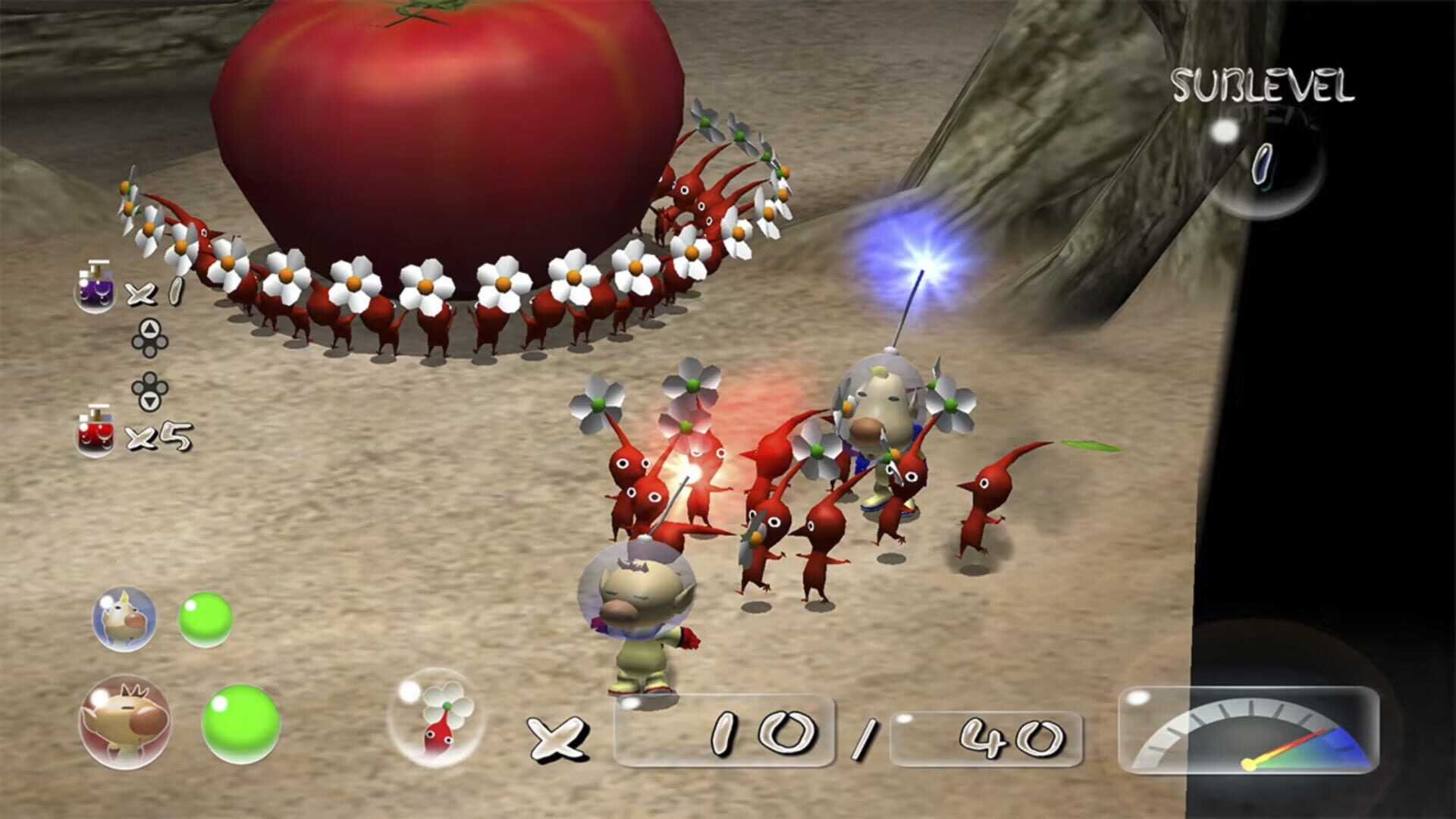 Foto do jogo Pikmin 2
