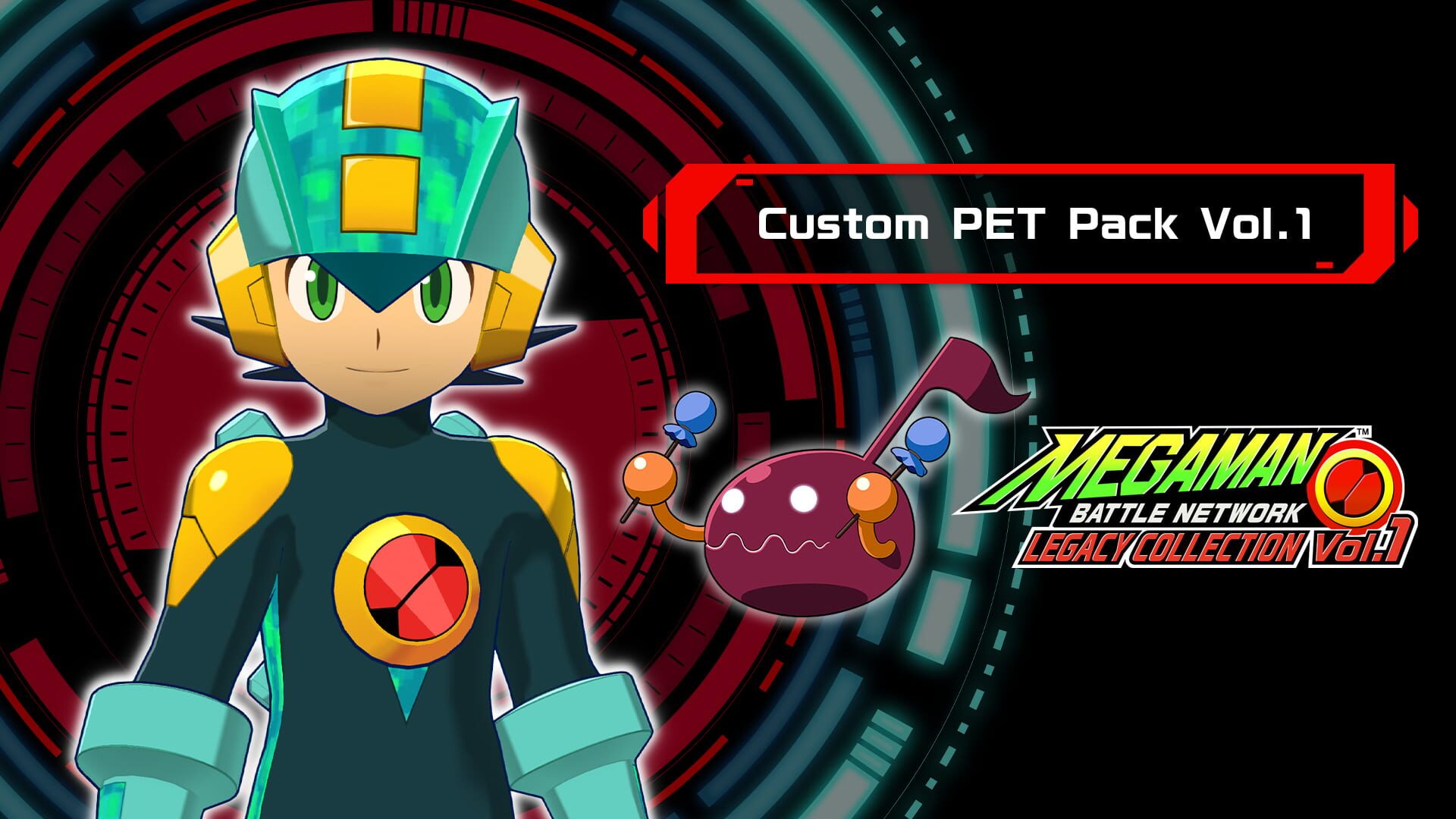 Foto do jogo Mega Man Battle Network Legacy Collection Vol. 1: Custom Pet Pack Vol. 1
