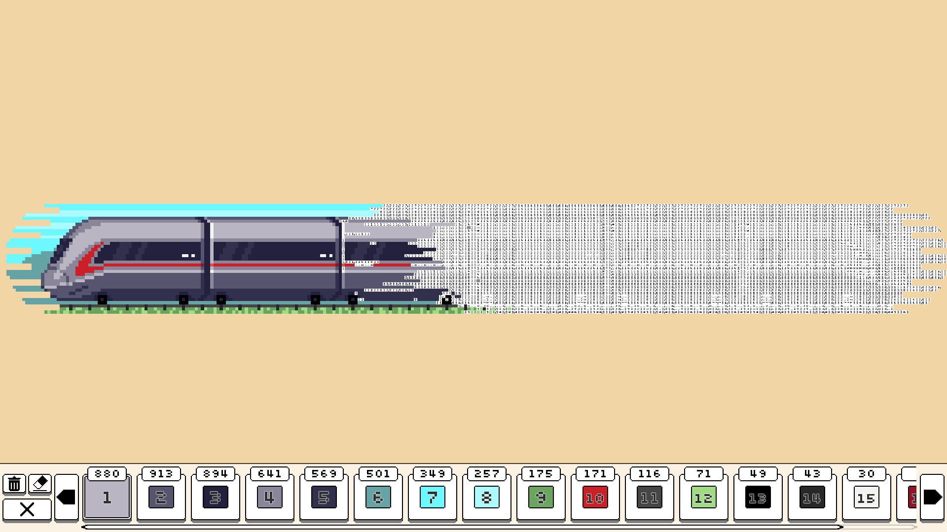 Foto do jogo Coloring Pixels: Transport Pack