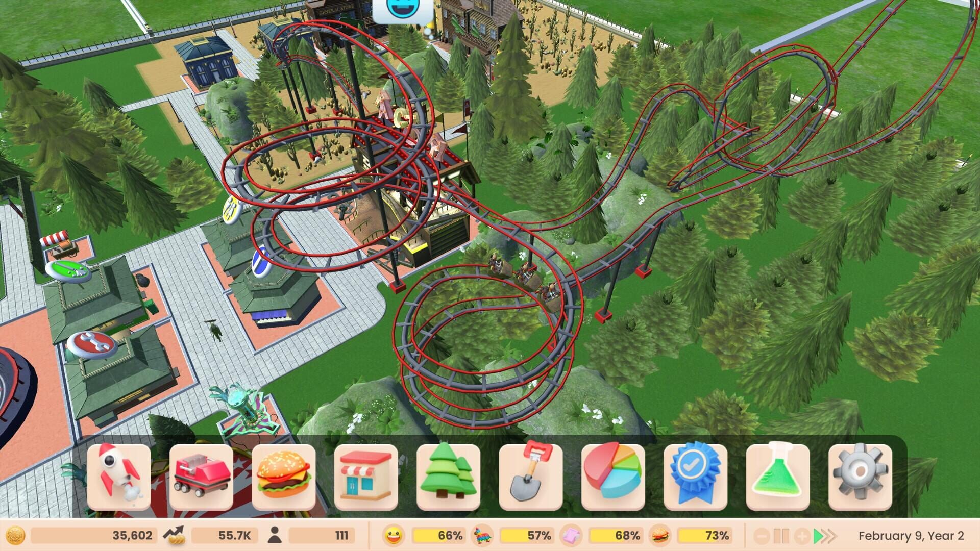Foto do jogo RollerCoaster Tycoon Adventures Deluxe
