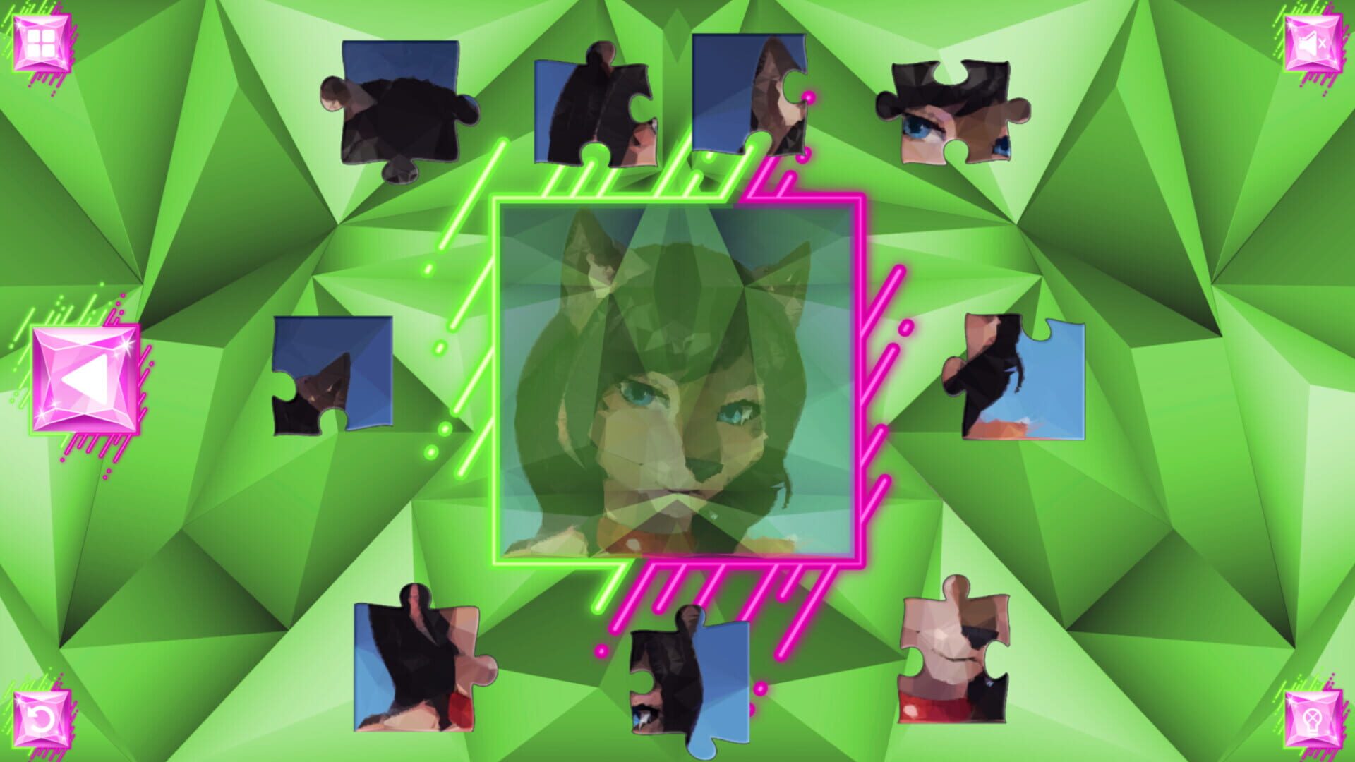 Foto do jogo Poly Jigsaw: Furries 2
