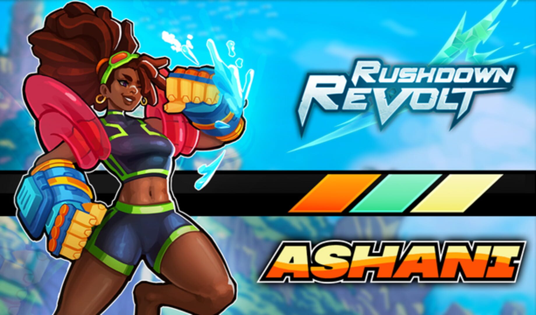 Foto do jogo Rushdown Revolt: Pool Party Ashani