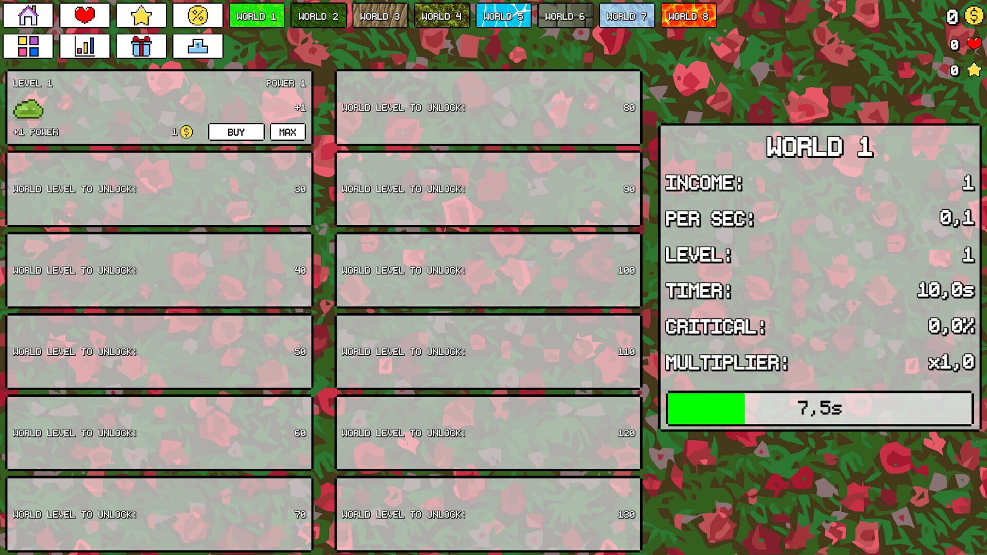 Foto do jogo Idle Worlds