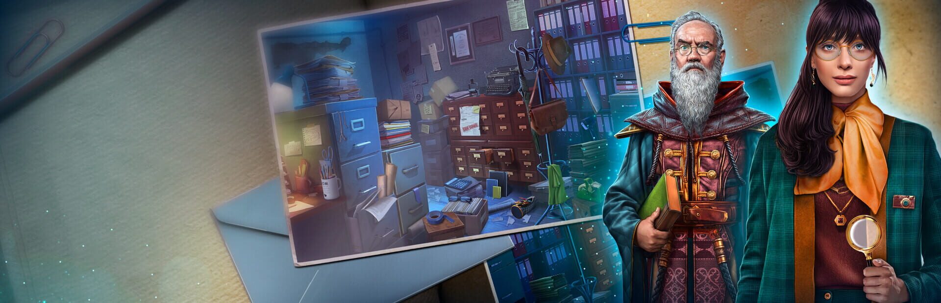 Foto do jogo Crossroad of Worlds: Cursed Letters - Collector's Edition