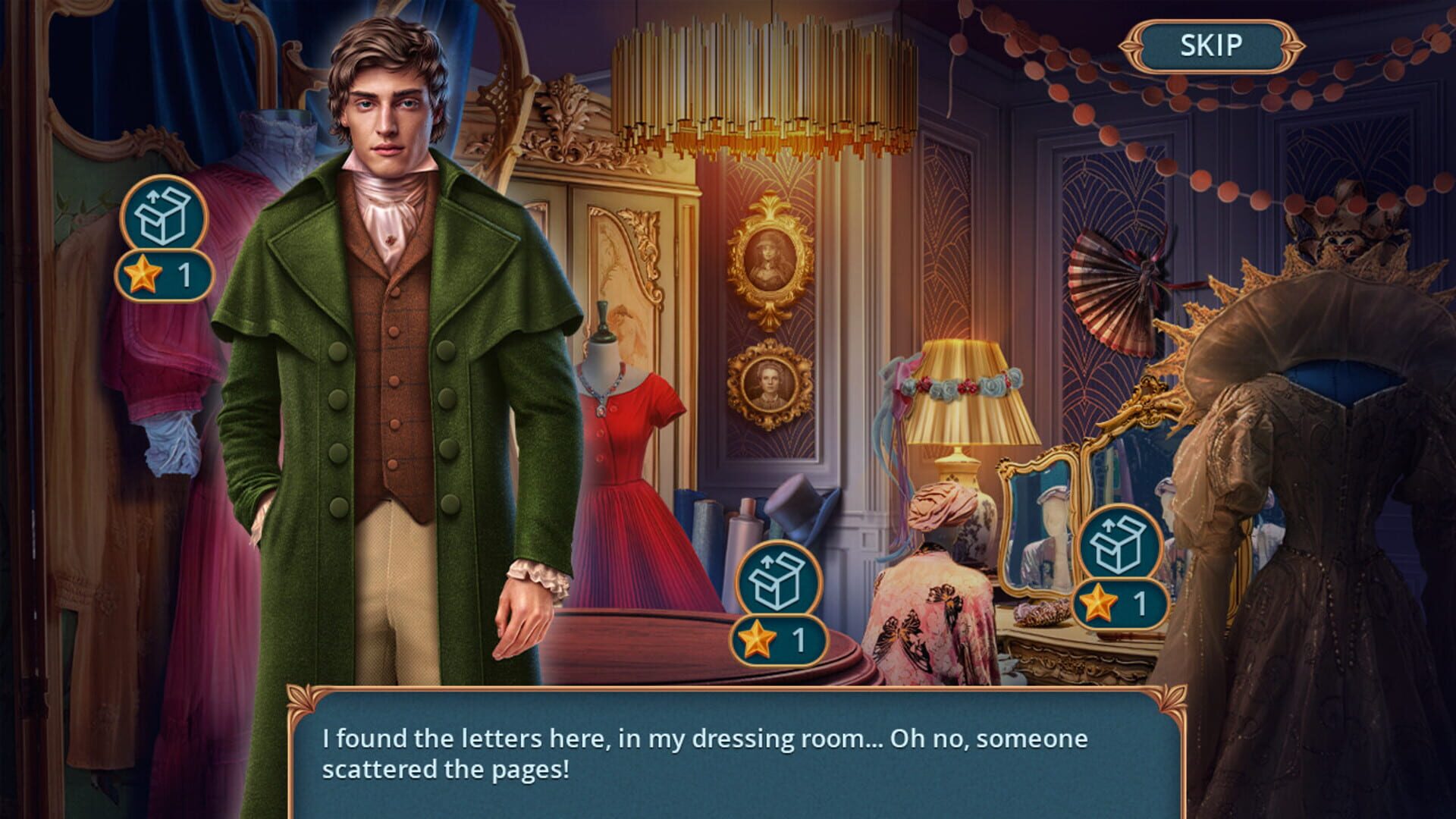 Foto do jogo Crossroad of Worlds: Cursed Letters - Collector's Edition