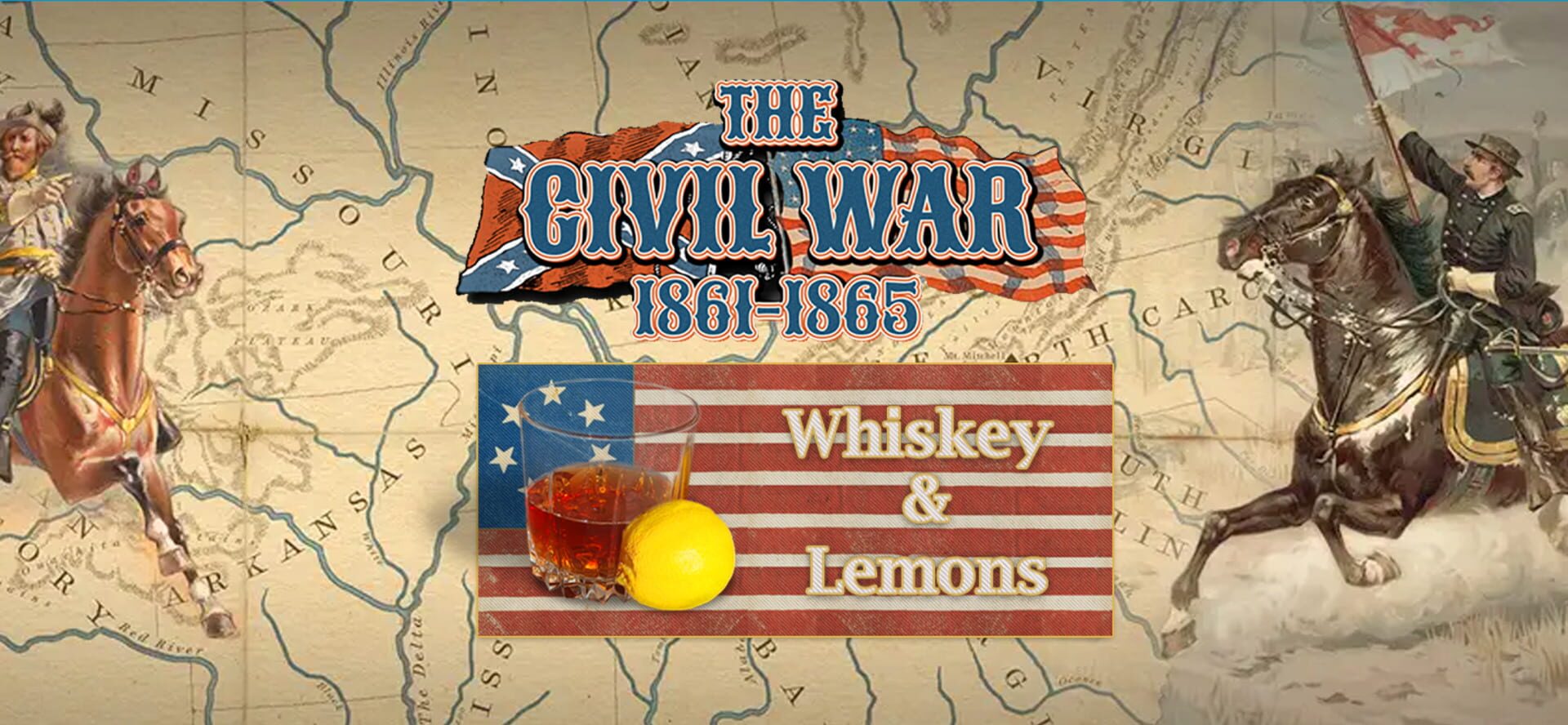 Foto do jogo Grand Tactician: The Civil War - Whiskey & Lemons