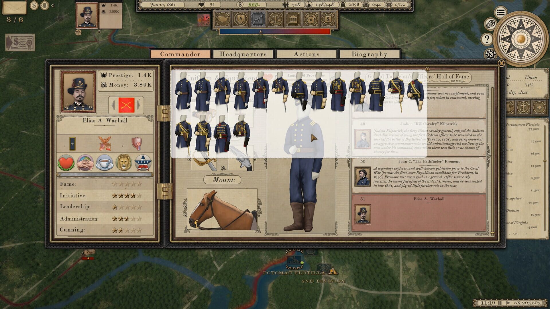 Foto do jogo Grand Tactician: The Civil War - Whiskey & Lemons