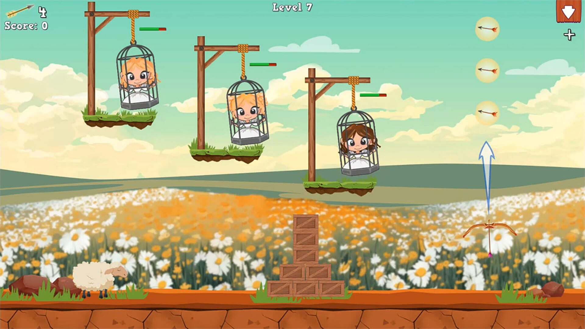 Foto do jogo Brave Bow Archer: Princess Rescue Simulator!