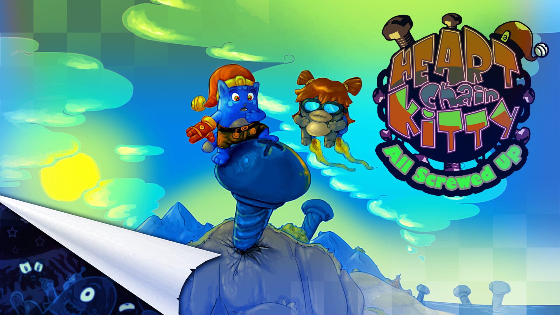Foto do jogo Heart Chain Kitty: All Screwed Up