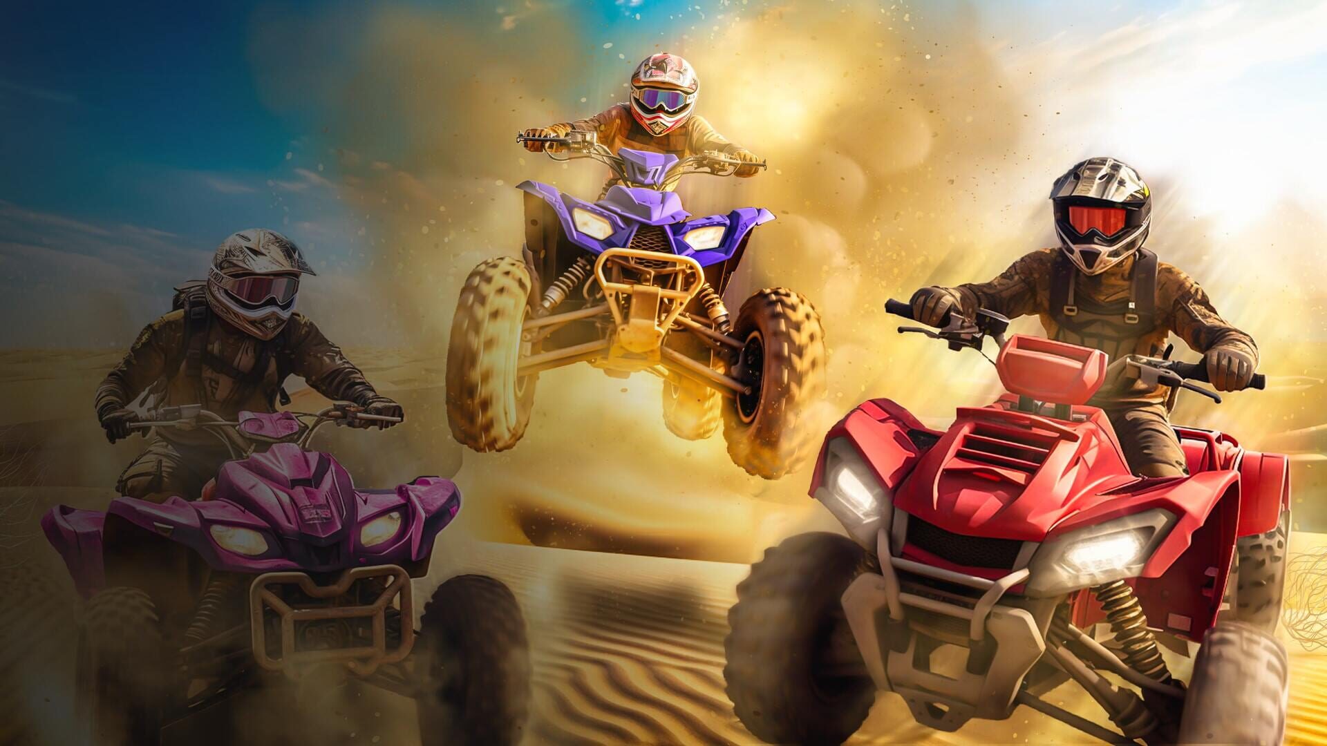 Foto do jogo ATV Monster Racing Simulator Rally Cross