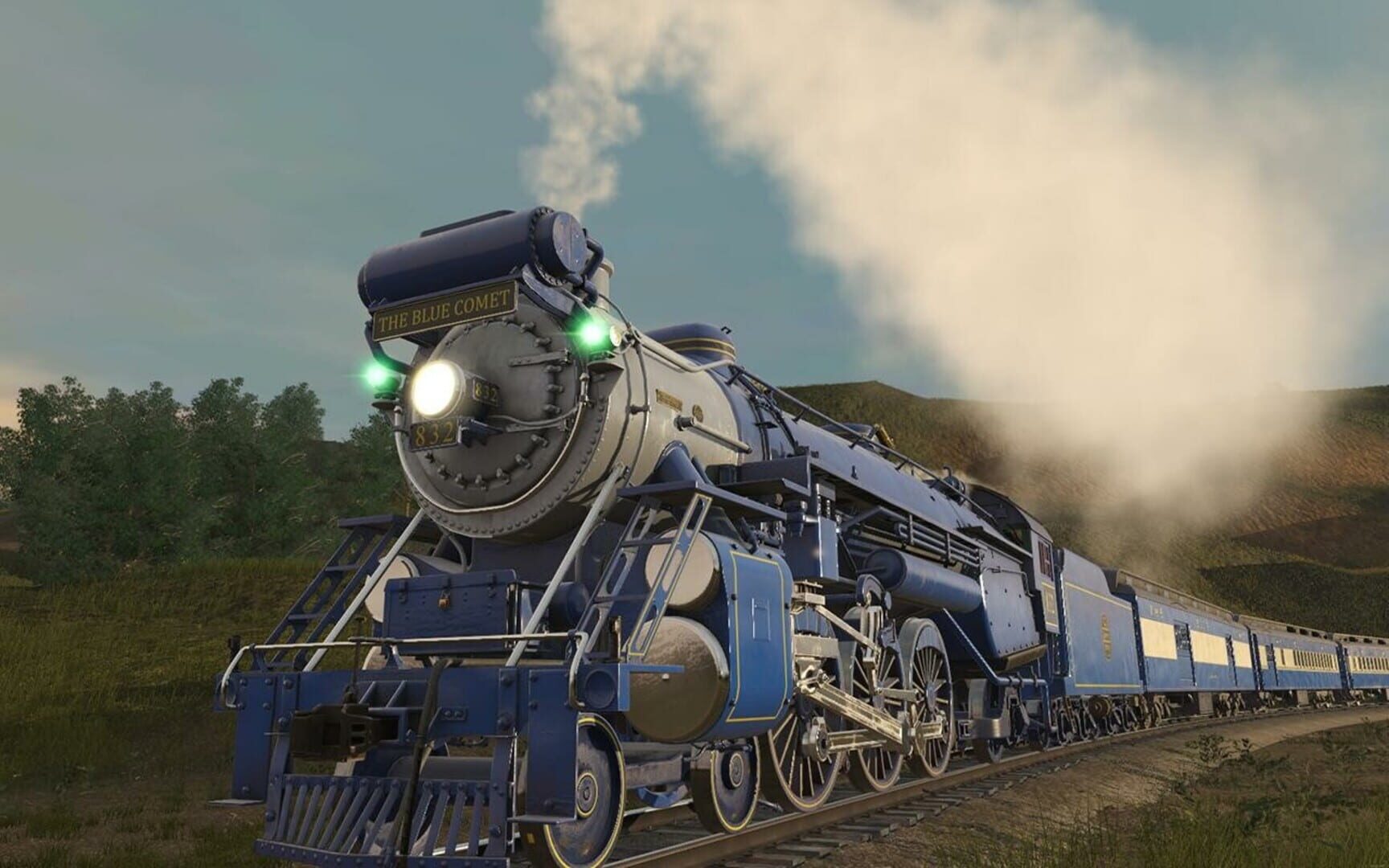 Foto do jogo Trainz 2022 DLC: Blue Comet 2.0 - The Seashore's Finest Train