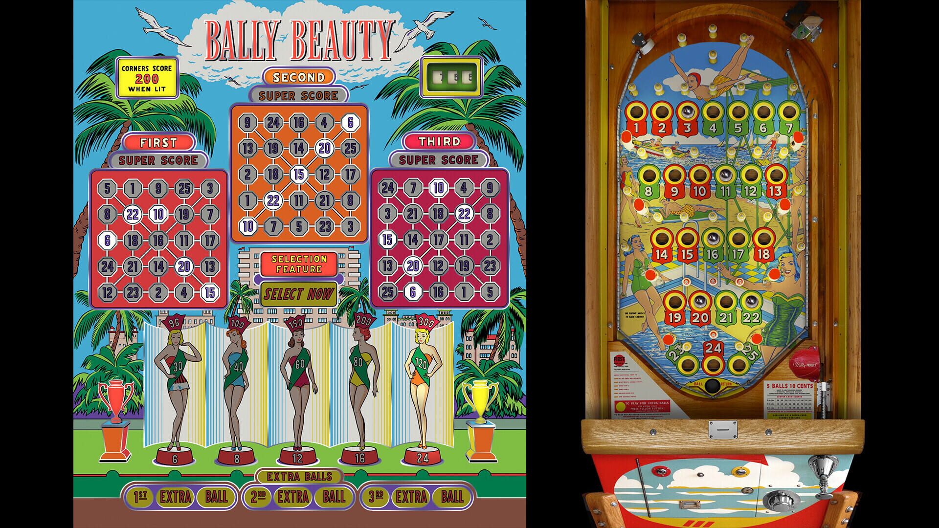 Foto do jogo Bingo Pinball Gameroom: Bally Beauty
