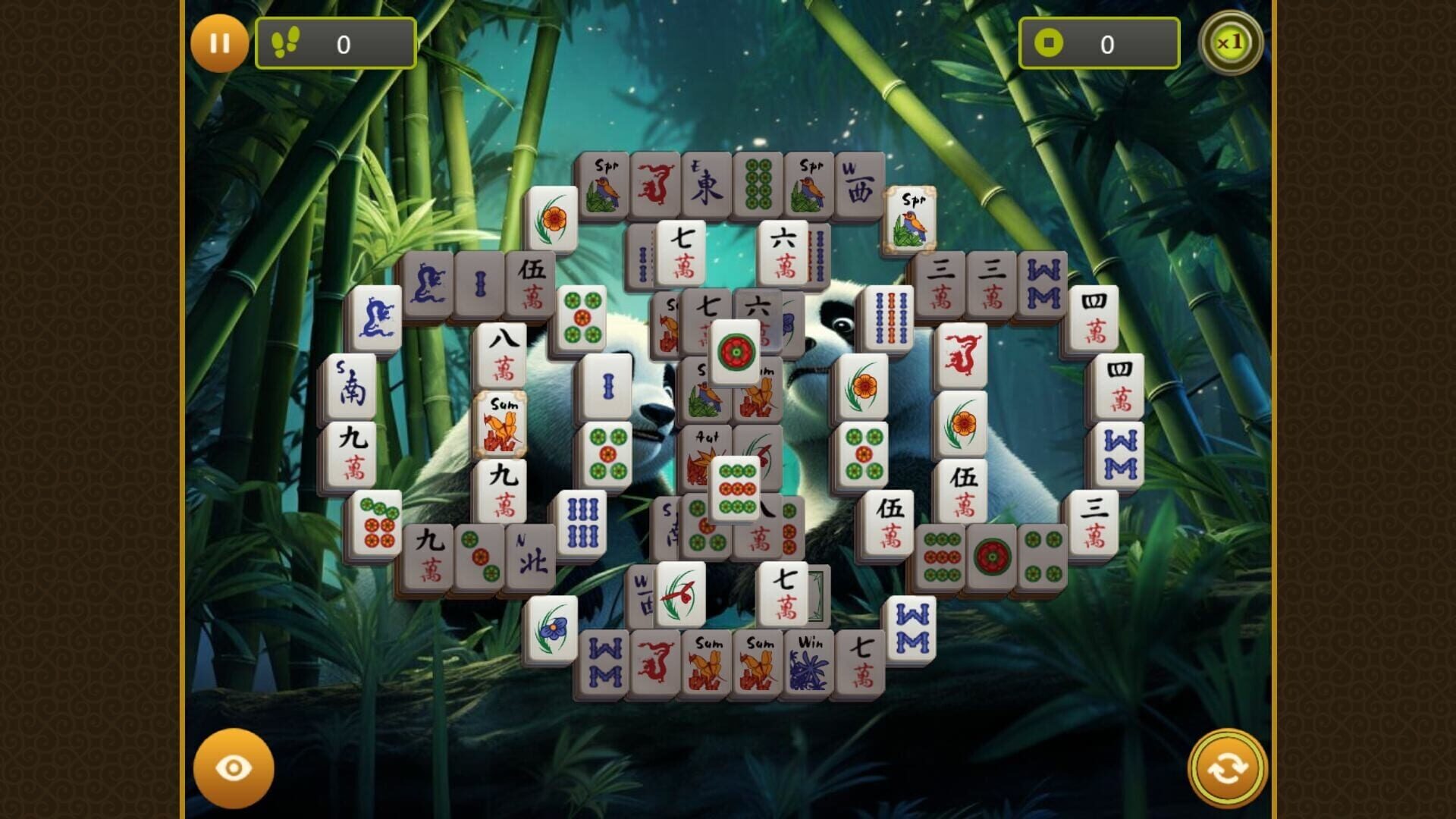 Foto do jogo Panda Choice Mahjong