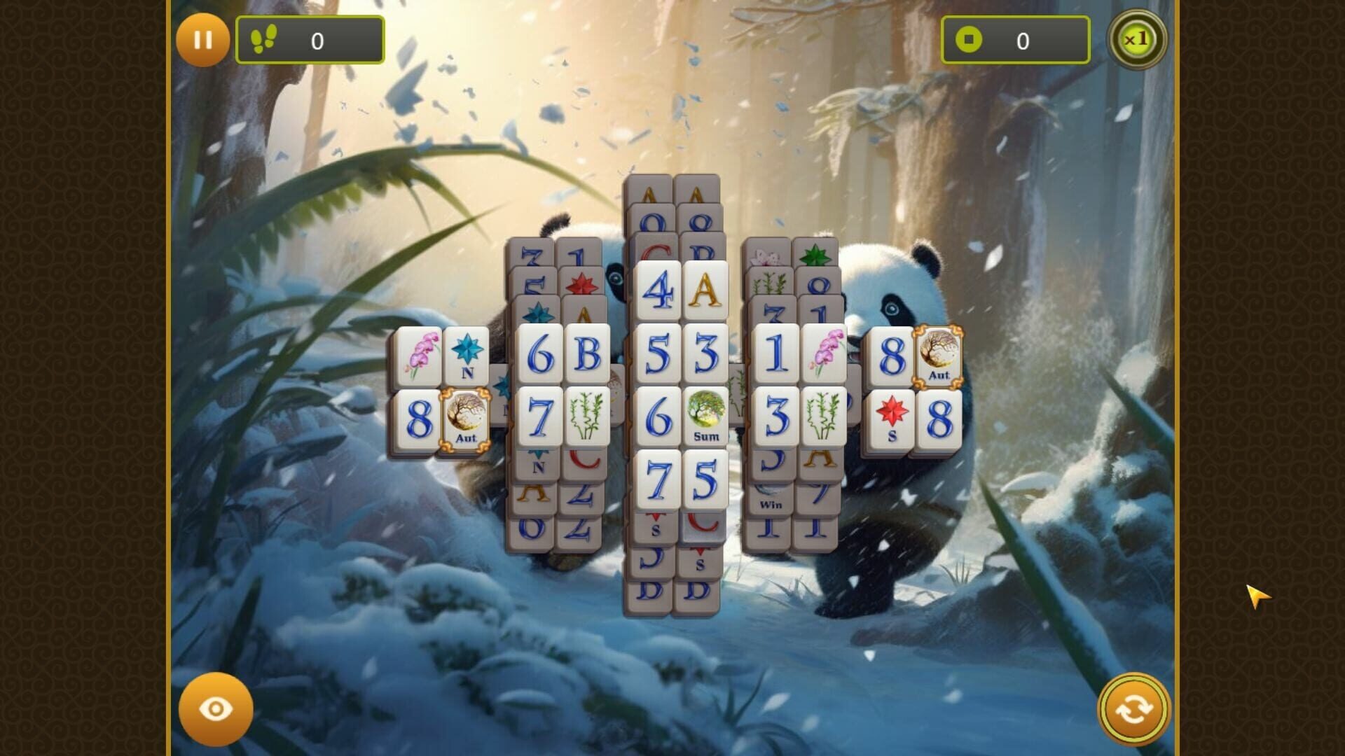 Foto do jogo Panda Choice Mahjong