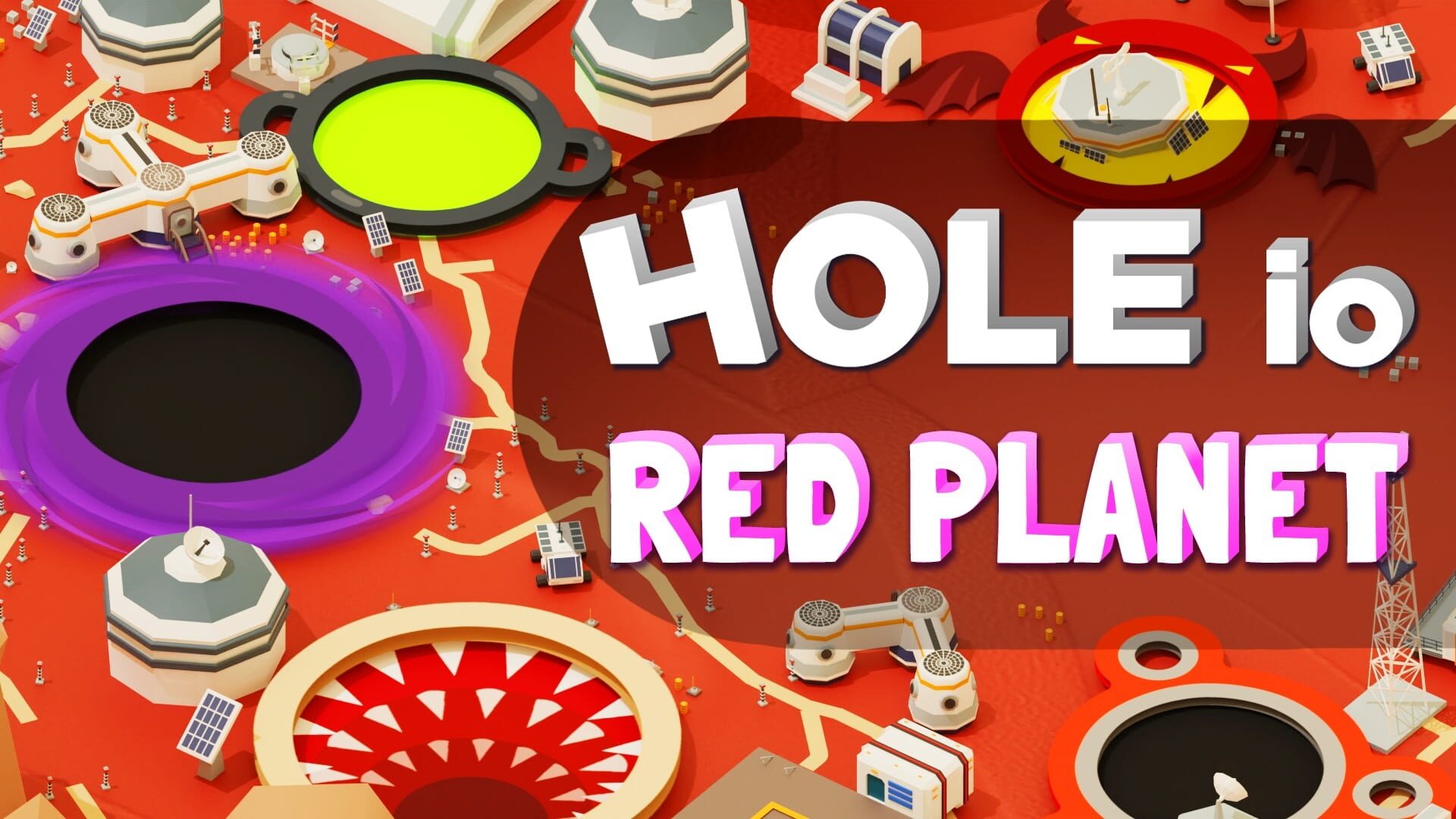 Foto do jogo Hole io: Red Planet DLC