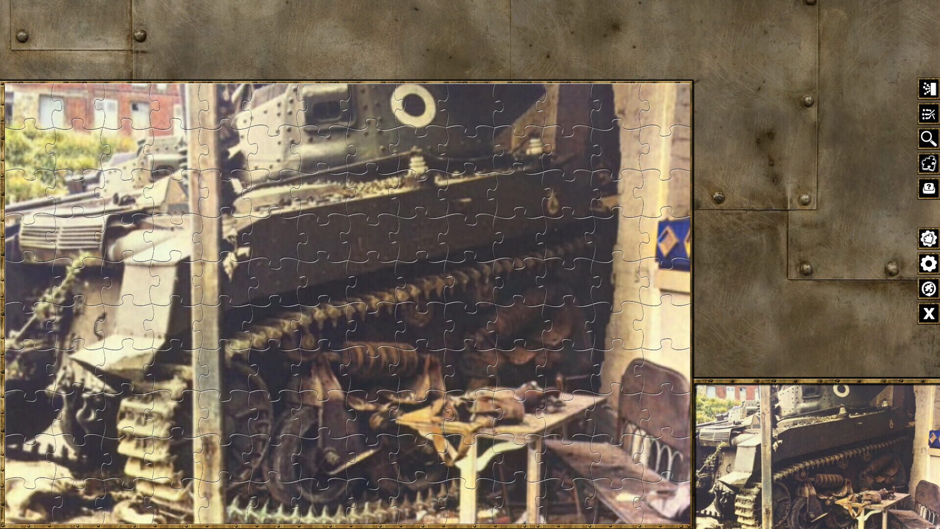 Foto do jogo Pixel Puzzles WW2 Jigsaw: French Tanks