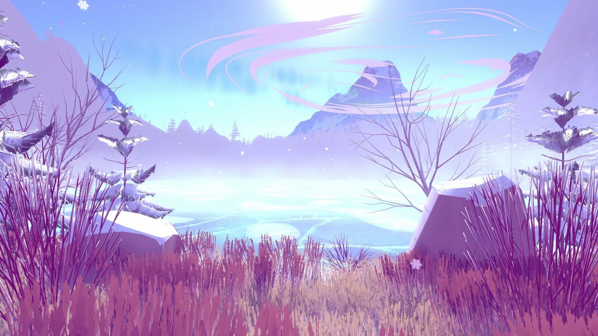 Foto do jogo Winter Valley Hike