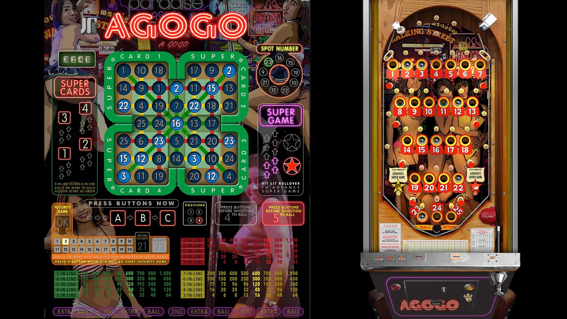 Foto do jogo Bingo Pinball Gameroom: Agogo