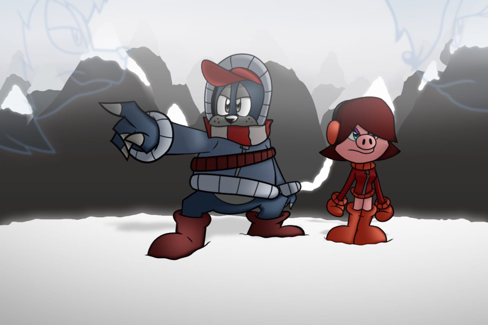 Foto do jogo Sonic the Hedgehog RPG: Gearhead