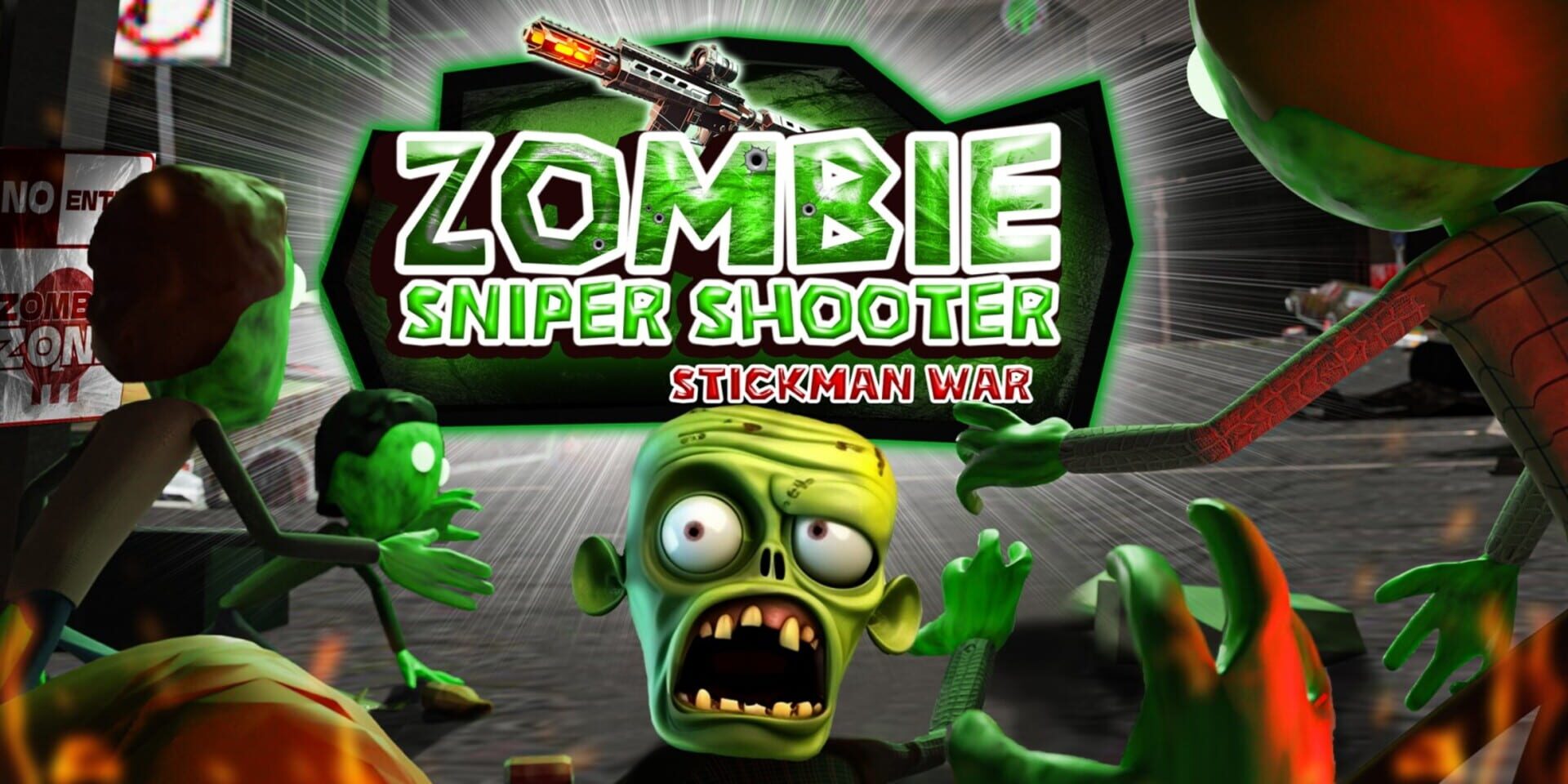 Foto do jogo Zombie Sniper Shooter: Stickman War