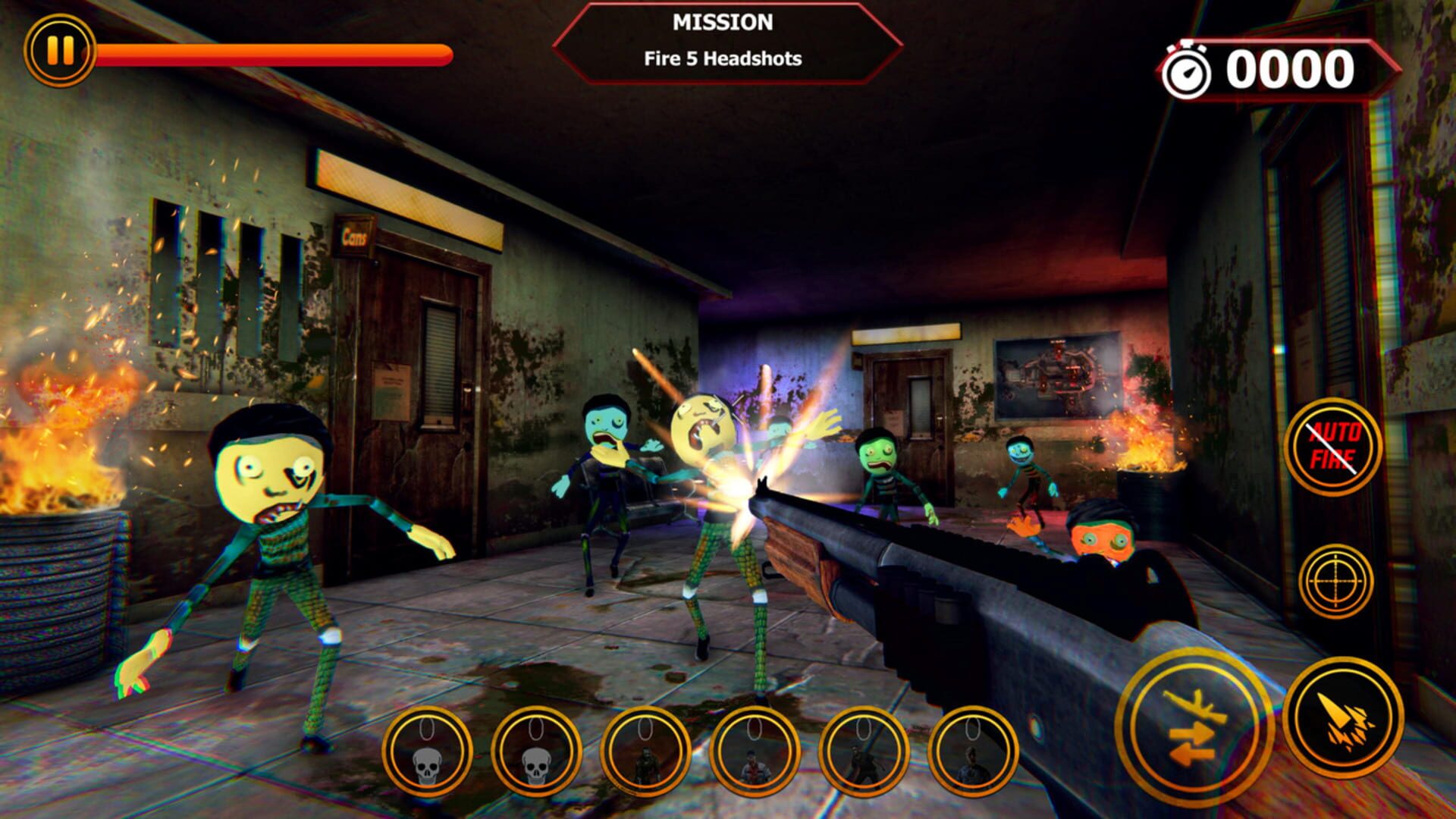 Foto do jogo Zombie Sniper Shooter: Stickman War