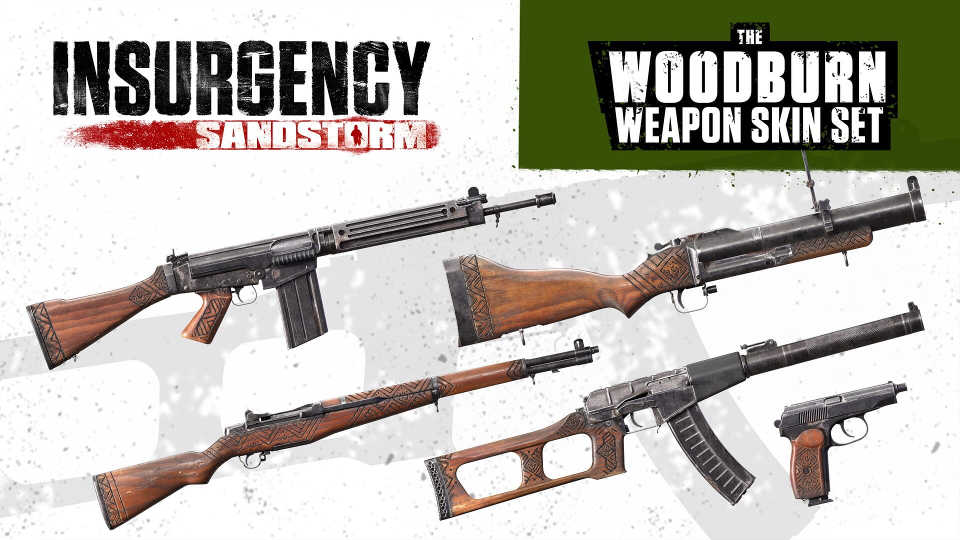 Foto do jogo Insurgency: Sandstorm - Woodburn Weapon Skin Set