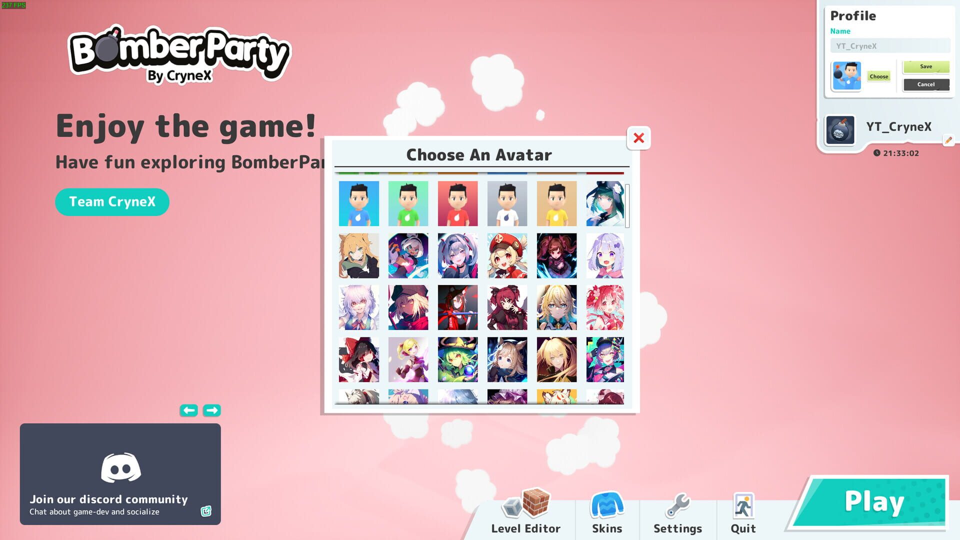 Foto do jogo Bomber Party: Anime Avatars