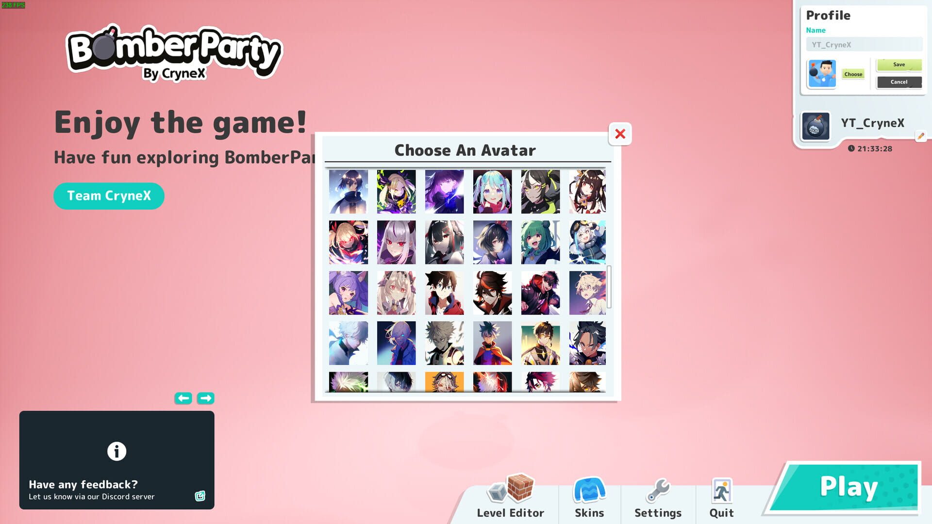 Foto do jogo Bomber Party: Anime Avatars