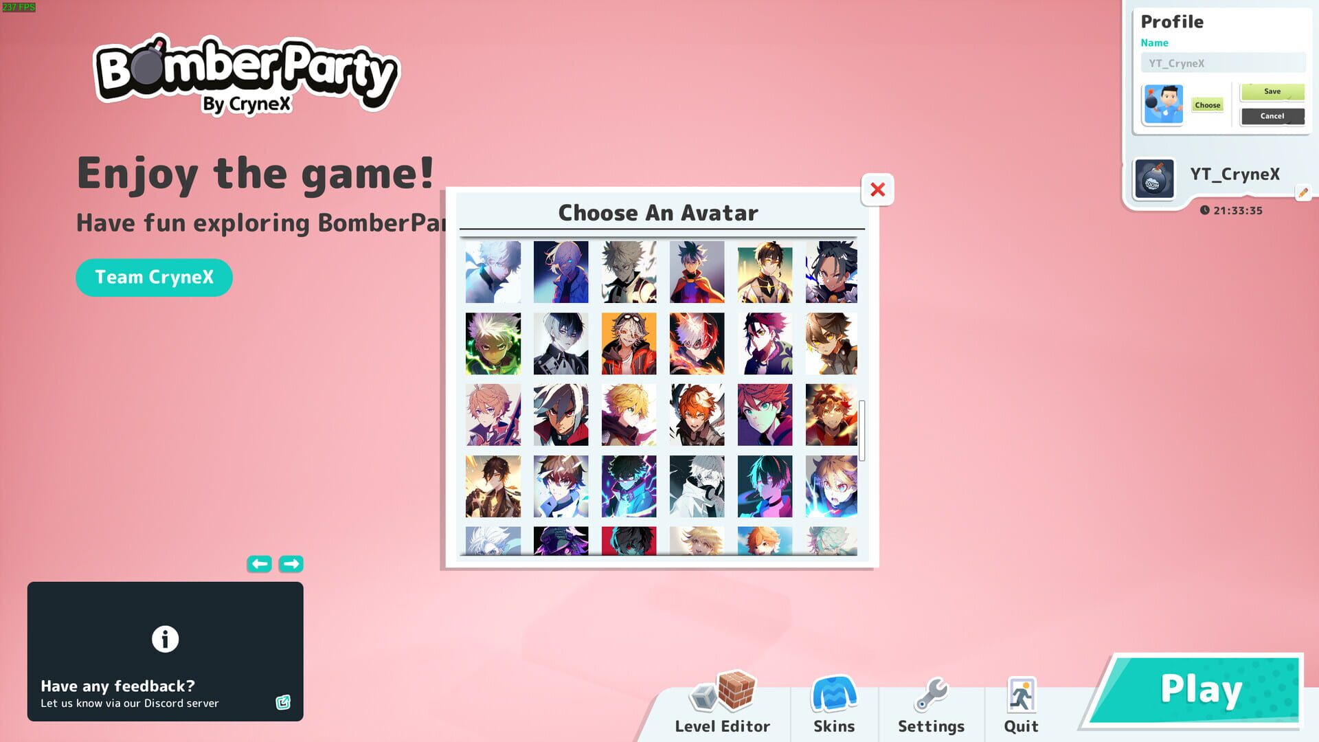 Foto do jogo Bomber Party: Anime Avatars