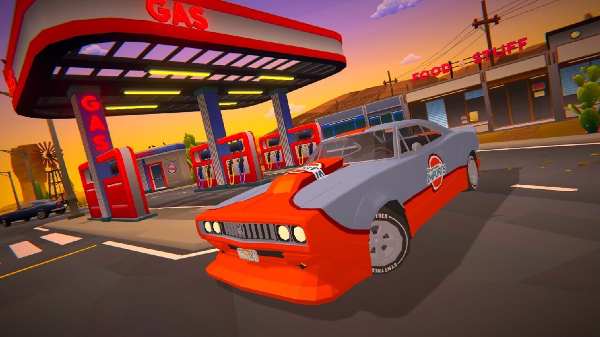 Foto do jogo Polyturbo Drift Racing Simulator