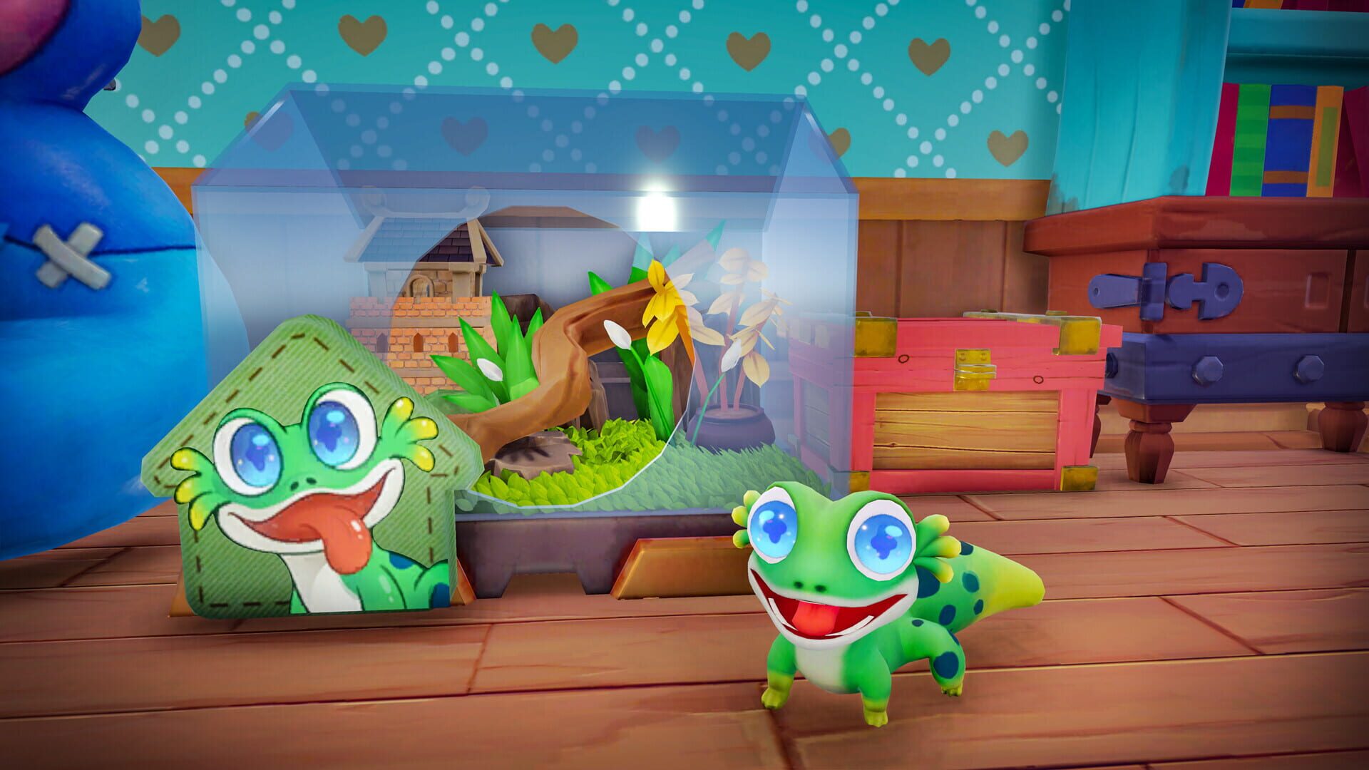 Foto do jogo My Time at Sandrock: Pet Pack - Lil Gecko