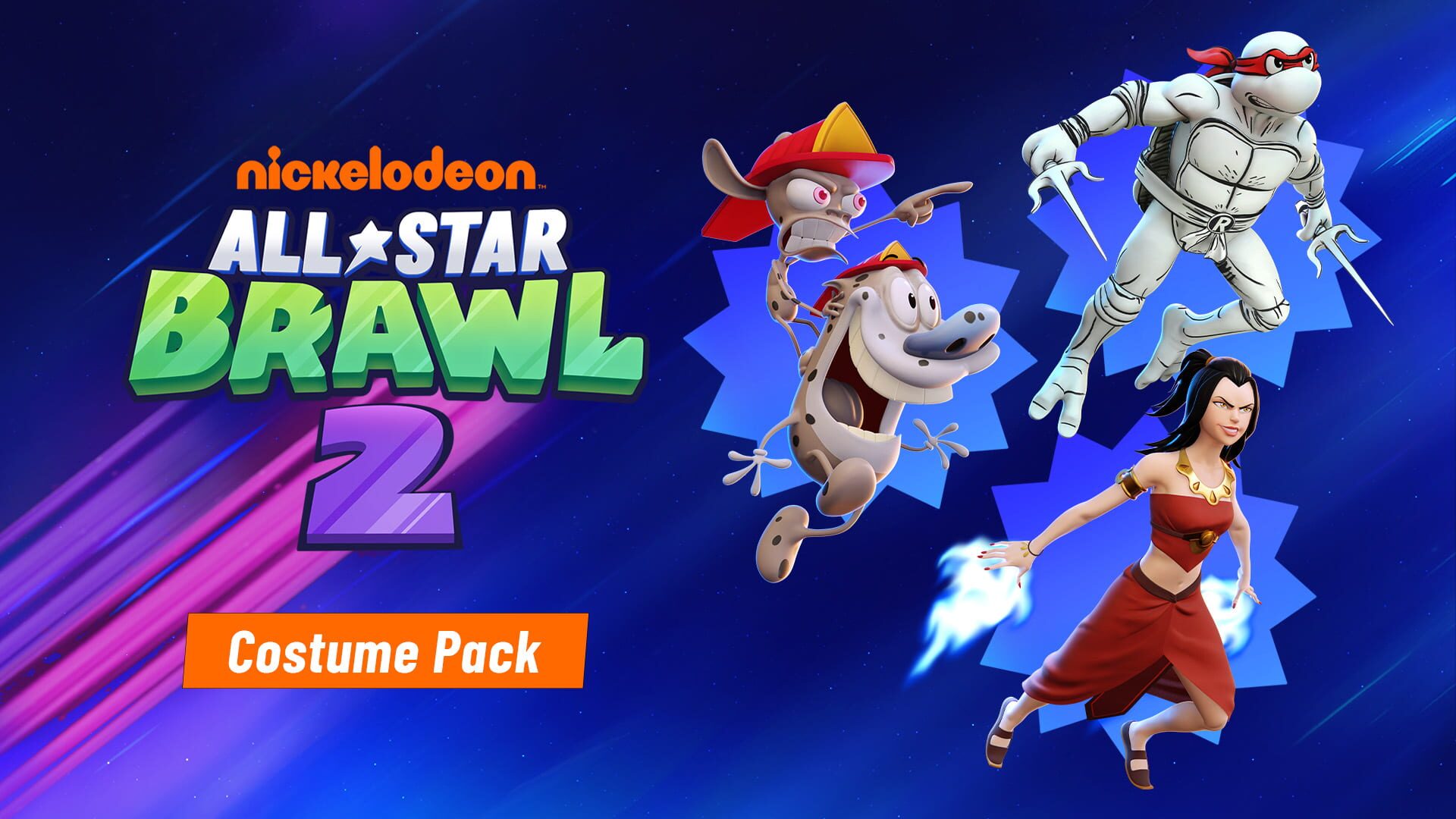 Foto do jogo Nickelodeon All-Star Brawl 2: Costume Pack