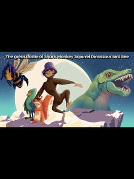 Foto do jogo The Great Battle of Shark Monkey Squirrel Dinossaur Bird Bee