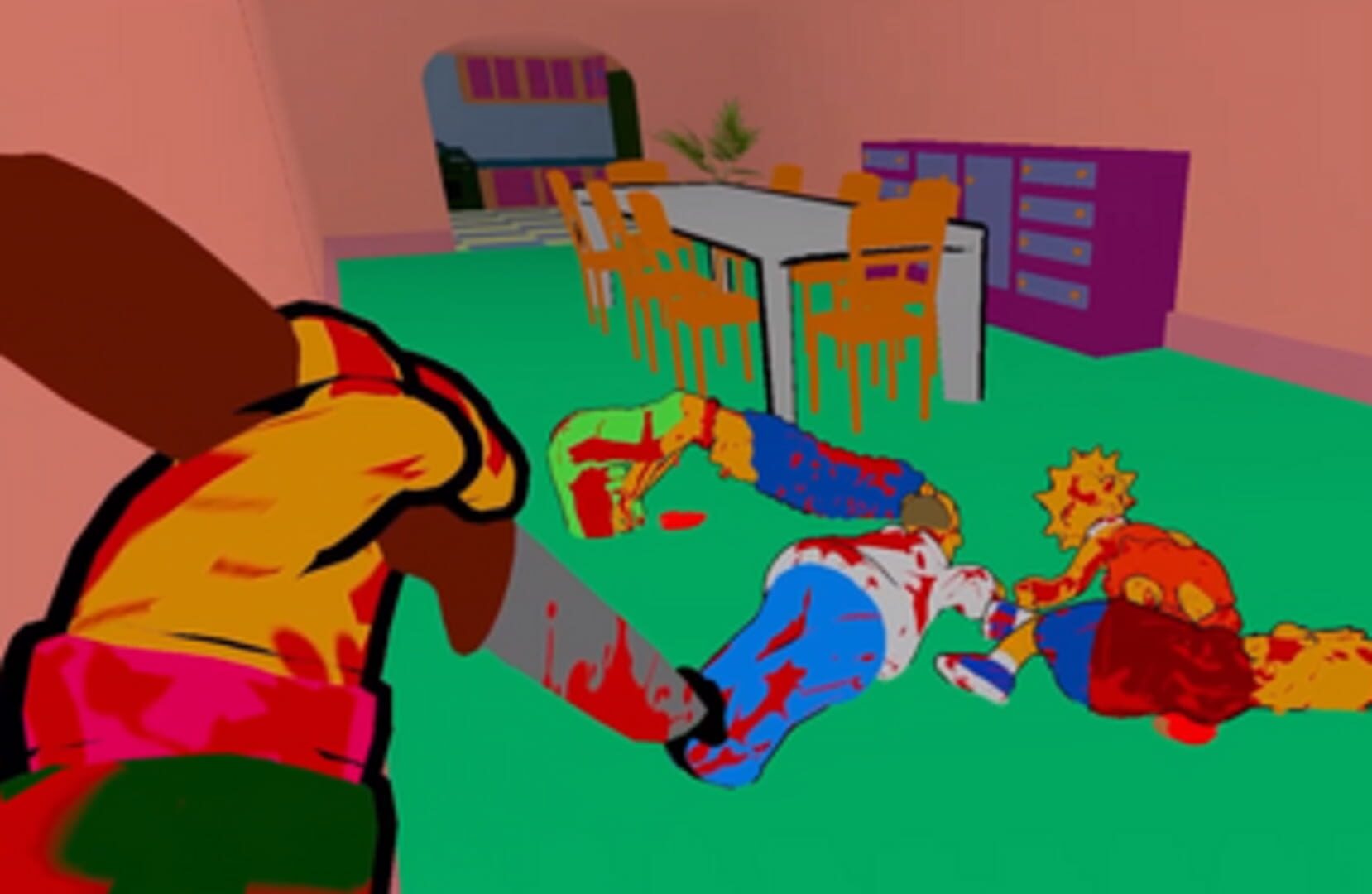 Foto do jogo Ned Flanders Kills the Simpsons!