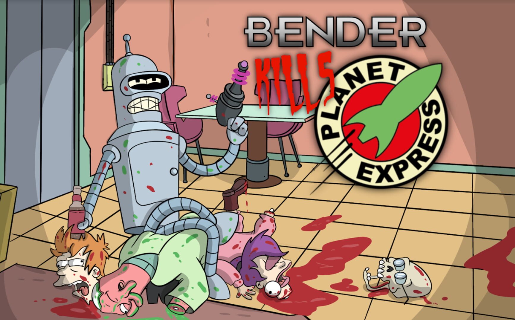 Foto do jogo Bender Kills Planet Express