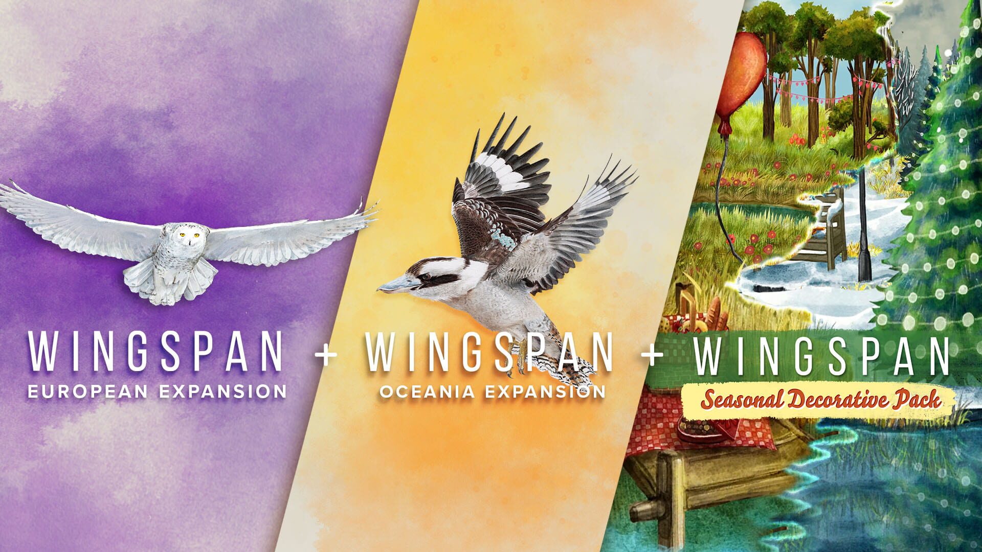 Foto do jogo European Expansion + Oceania Expansion + Seasonal Decorative Pack