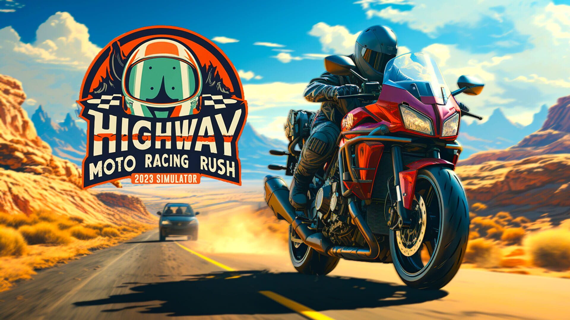 Foto do jogo Highway Moto Racing Rush 2023 Simulator