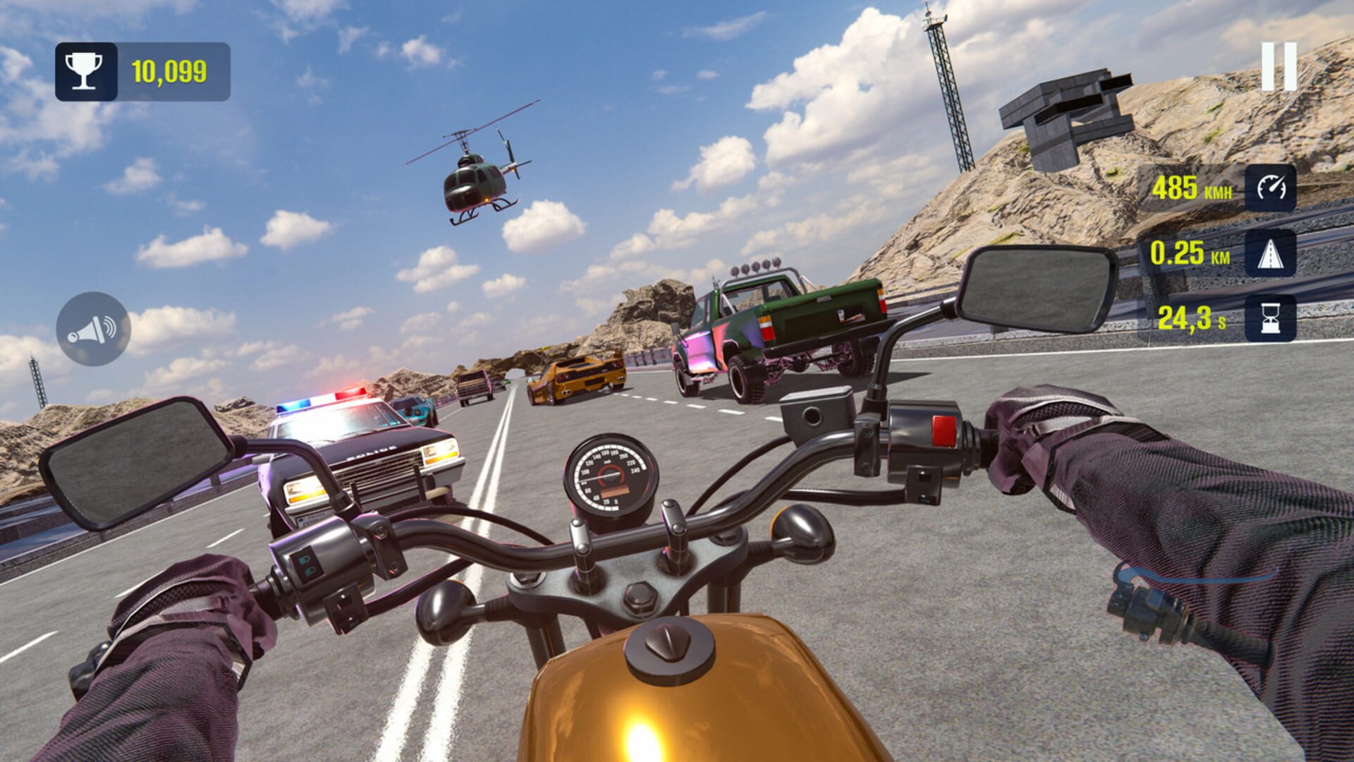 Foto do jogo Highway Moto Racing Rush 2023 Simulator